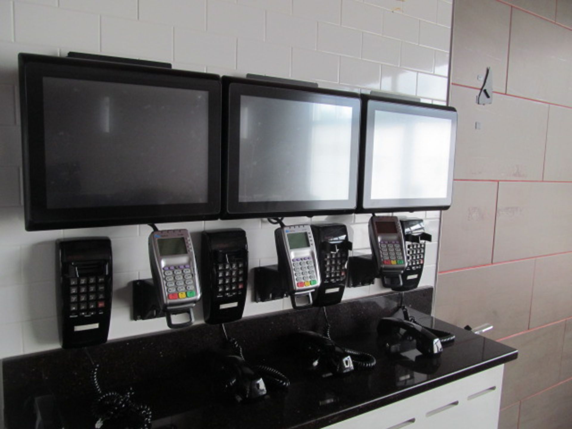 POS System w/ (2) Touch Dynamic Model: Breeze All-In-One Coutner Top Units, (3) Wall Units, (5) - Image 5 of 11