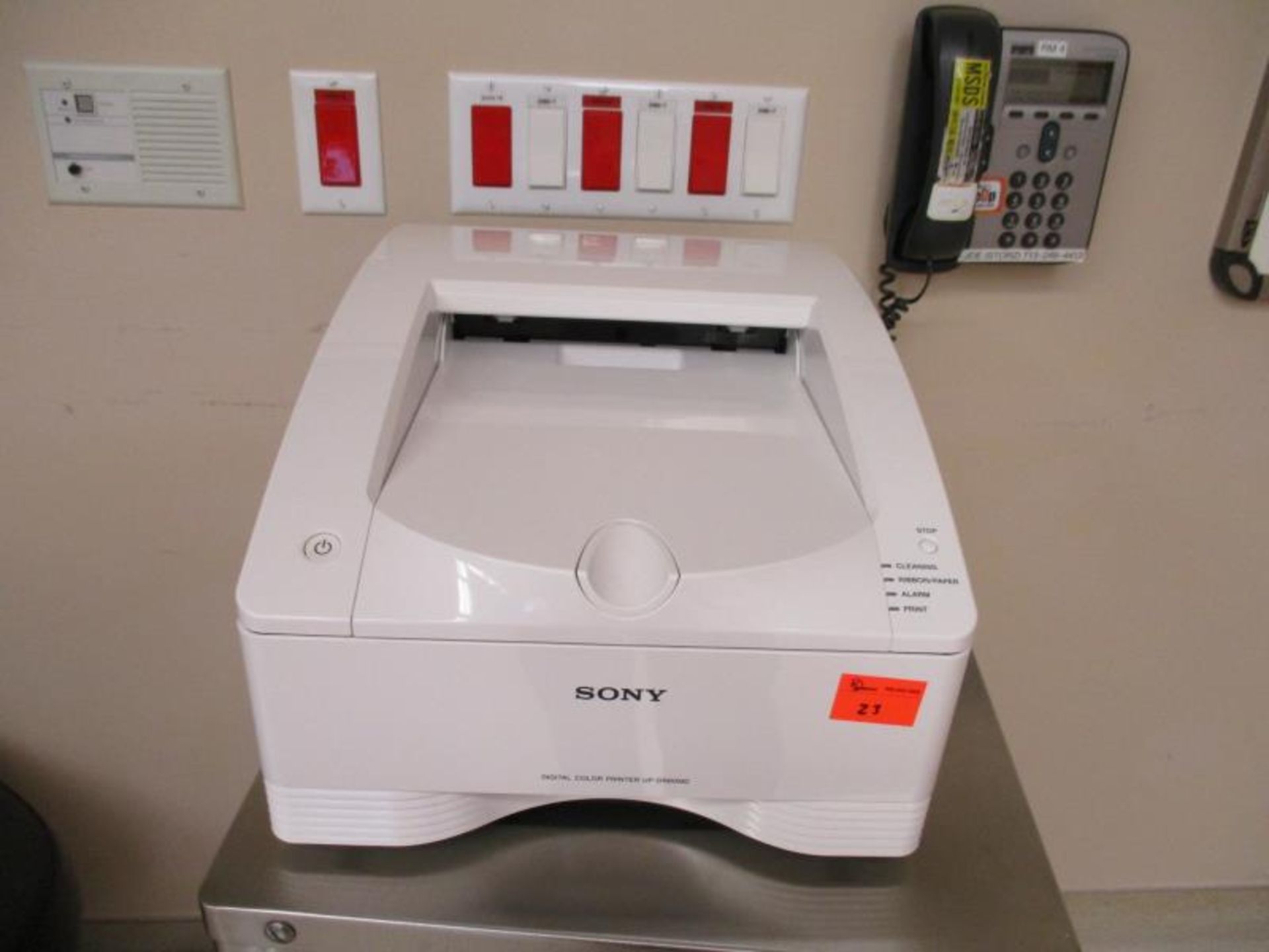 Sony Digital Color Printer, Model: UP-DR80MD, SN: 876048 w/ Roll of Paper