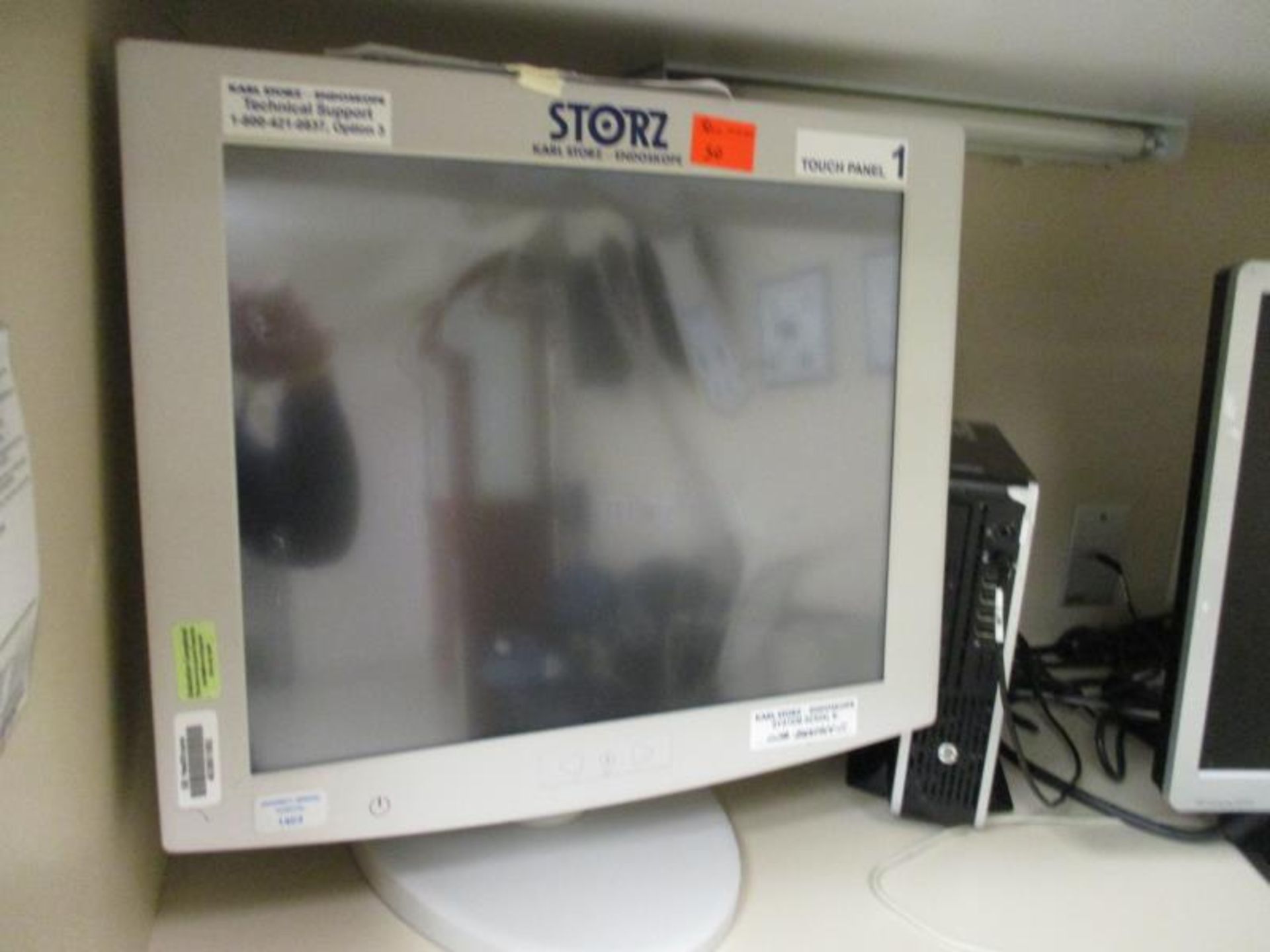 Flat Panel Monitor, Touch Screen, By NDS Surgical Imaging, Model: V3C-SX19-R110, Part # 90X0530-B,