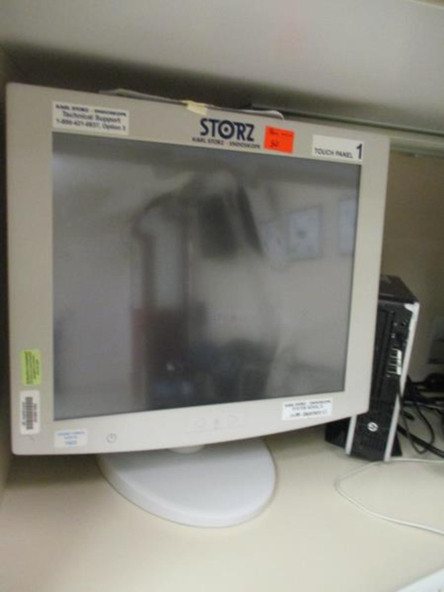 Flat Panel Monitor, Touch Screen, By NDS Surgical Imaging, Model: V3C-SX19-R110, Part # 90X0530-B, - Image 2 of 2