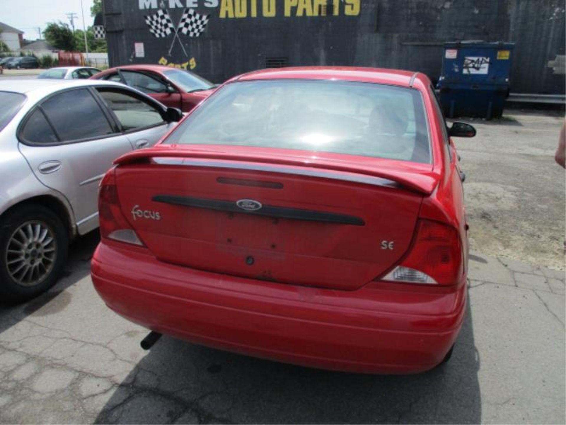 2001 Red Ford Focus VIN:1FAP34321W358037 (209,310 miles) - Image 4 of 13