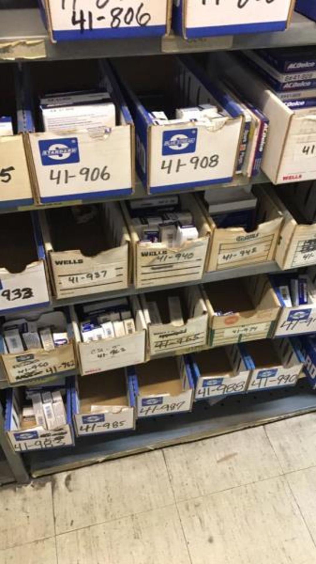 (9) Shelf of Mixed A-C Delco Sparkplugs (9) Shelf of Mixed A-C Delco Sparkplugs (Copper, Platinum, - Image 3 of 3