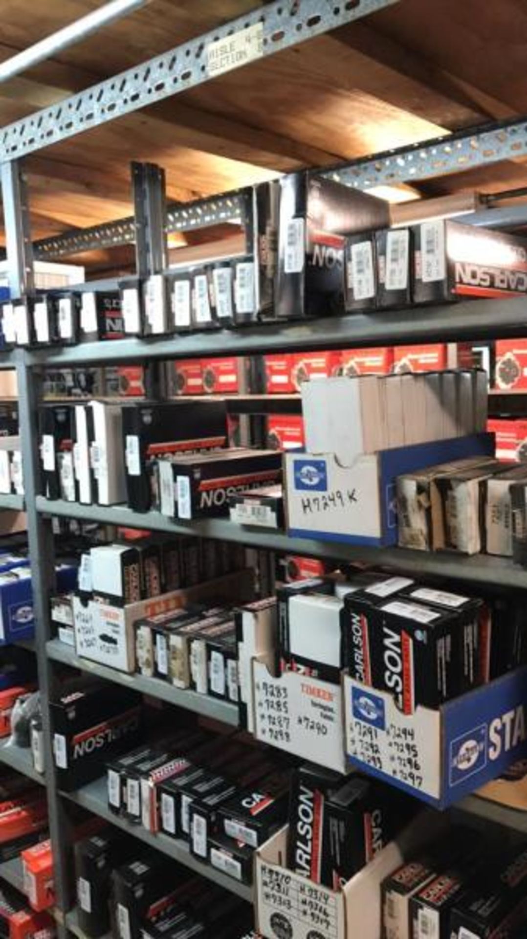 (29) Shelves of Carlson Brake Parts (Hardware Kits (29) Shelves of Carlson Brake Parts (Hardware - Image 4 of 9