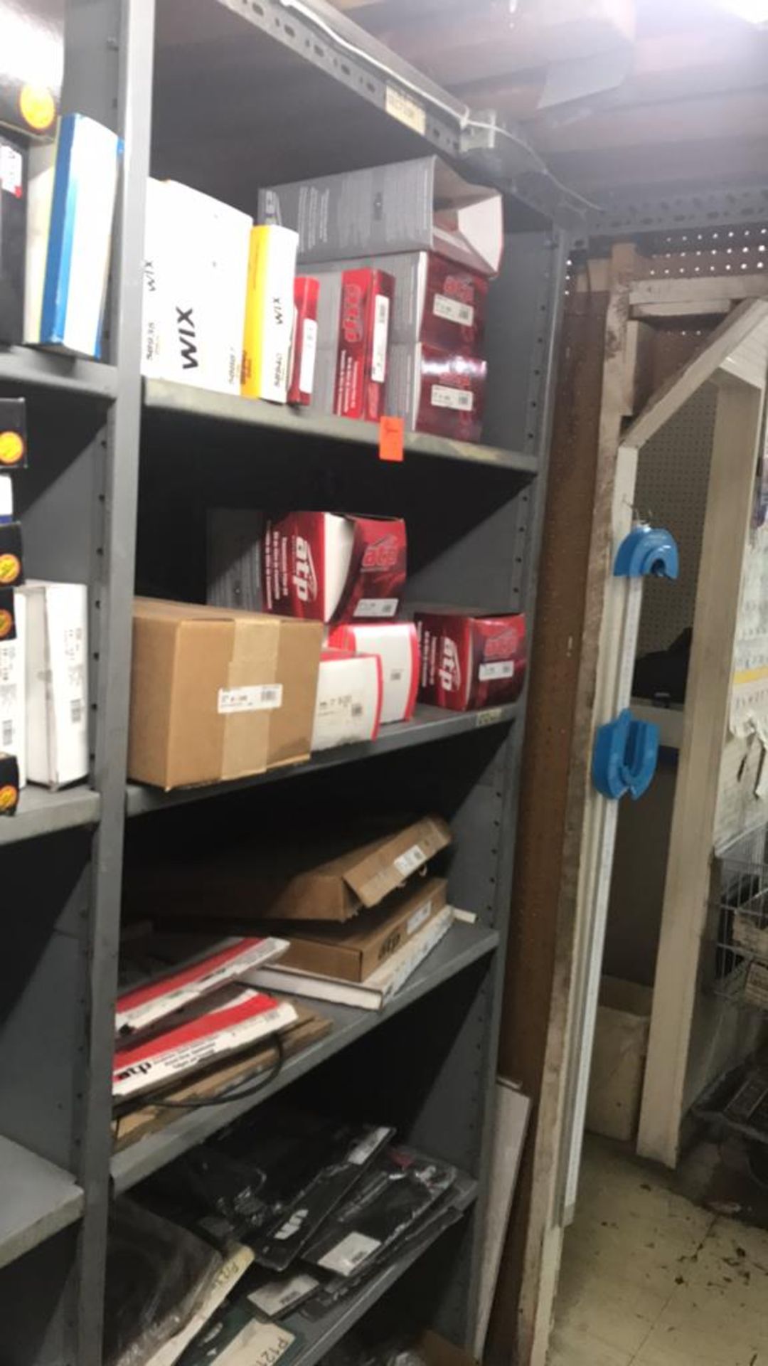 (5) Shelves of MiscTrans Kits, Fly Wheels and Detent Cables