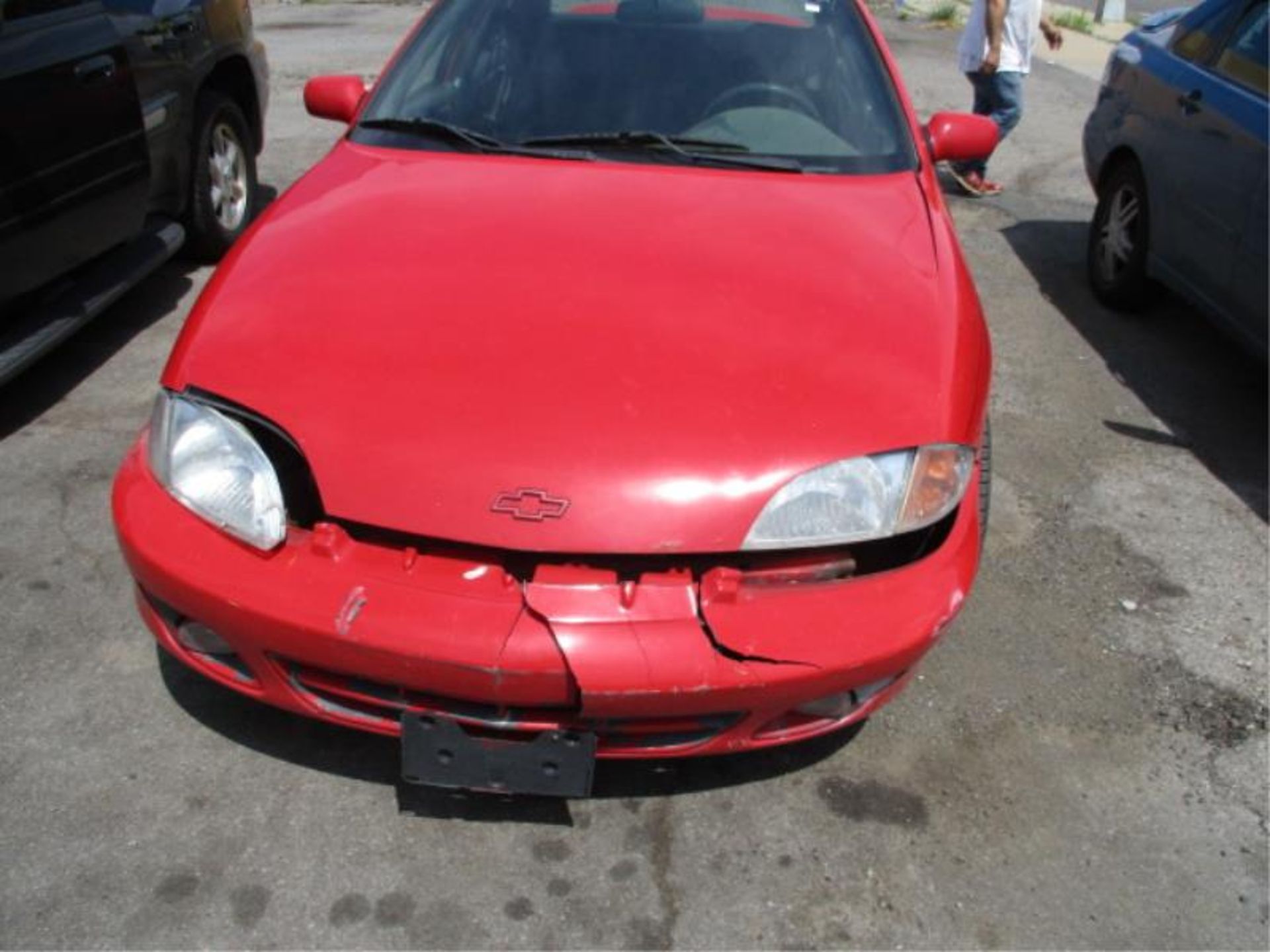 2002 Red Chevy Cavalier VIN:1G1JH52F227344735 - Image 2 of 13