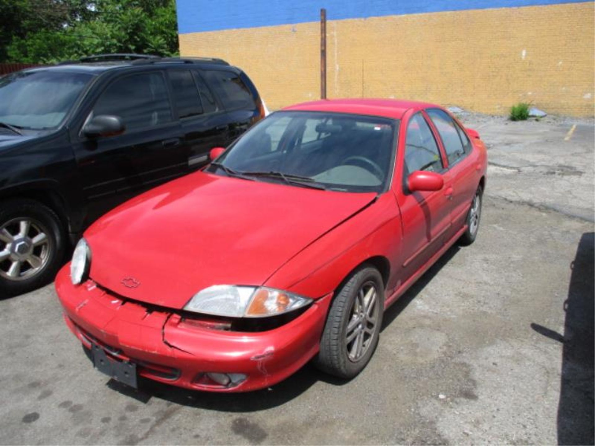 2002 Red Chevy Cavalier VIN:1G1JH52F227344735