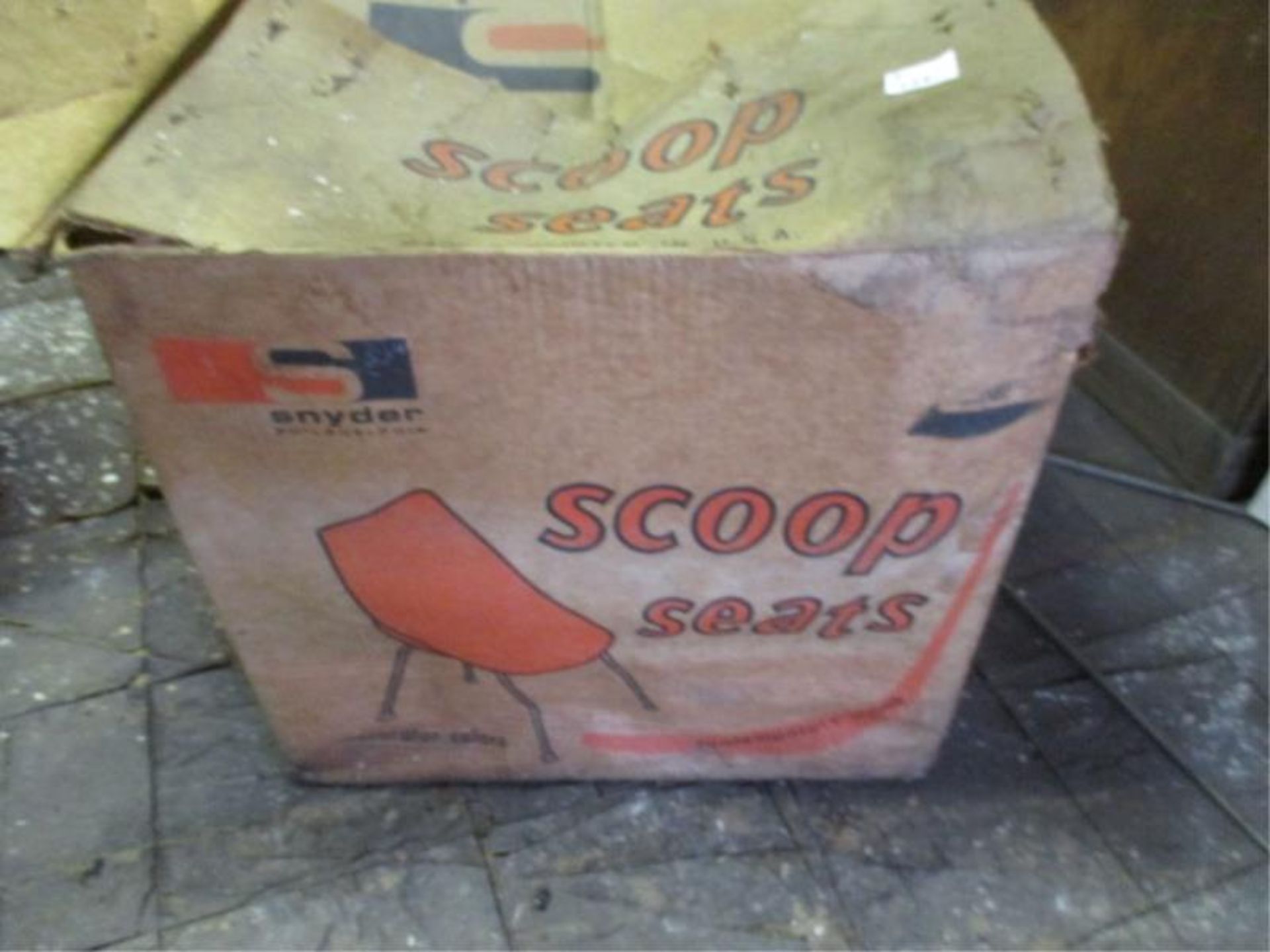 (4) New Old Stock Snyder Scoop Chair