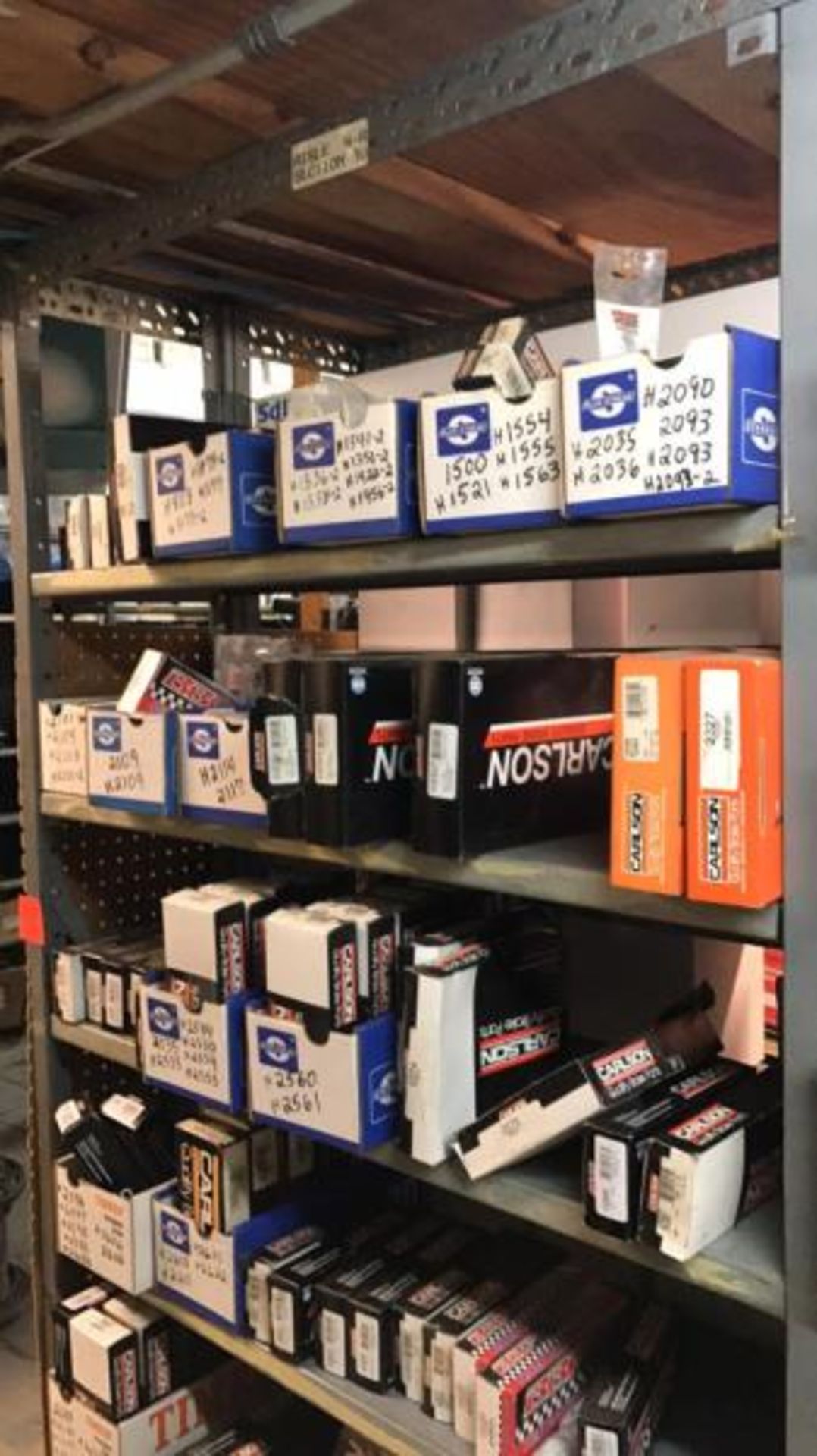 (29) Shelves of Carlson Brake Parts (Hardware Kits (29) Shelves of Carlson Brake Parts (Hardware - Image 8 of 9