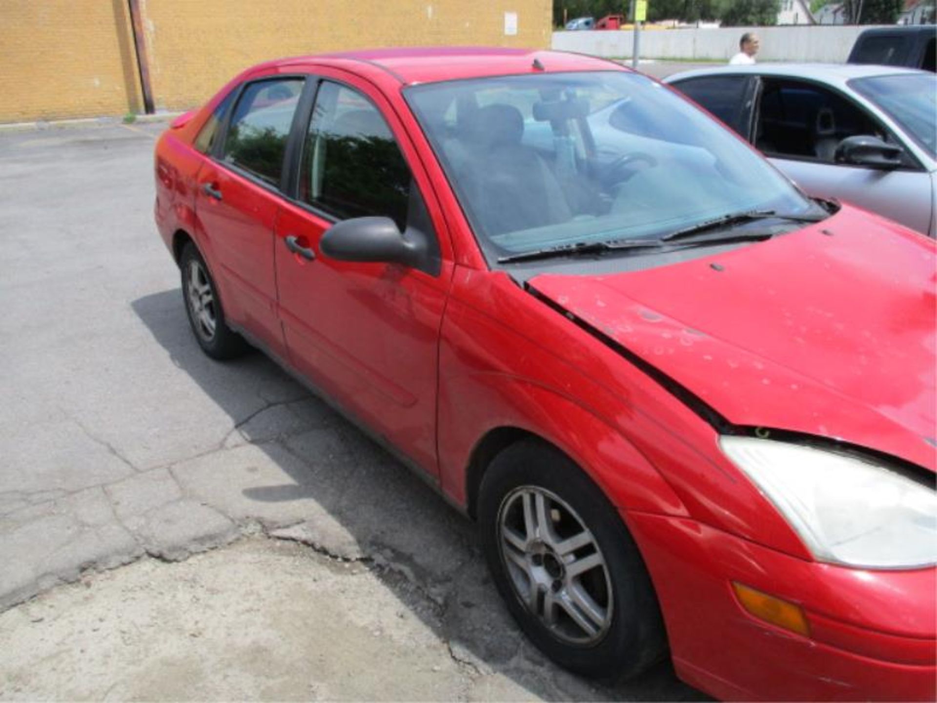 2001 Red Ford Focus VIN:1FAP34321W358037 (209,310 miles) - Image 3 of 13