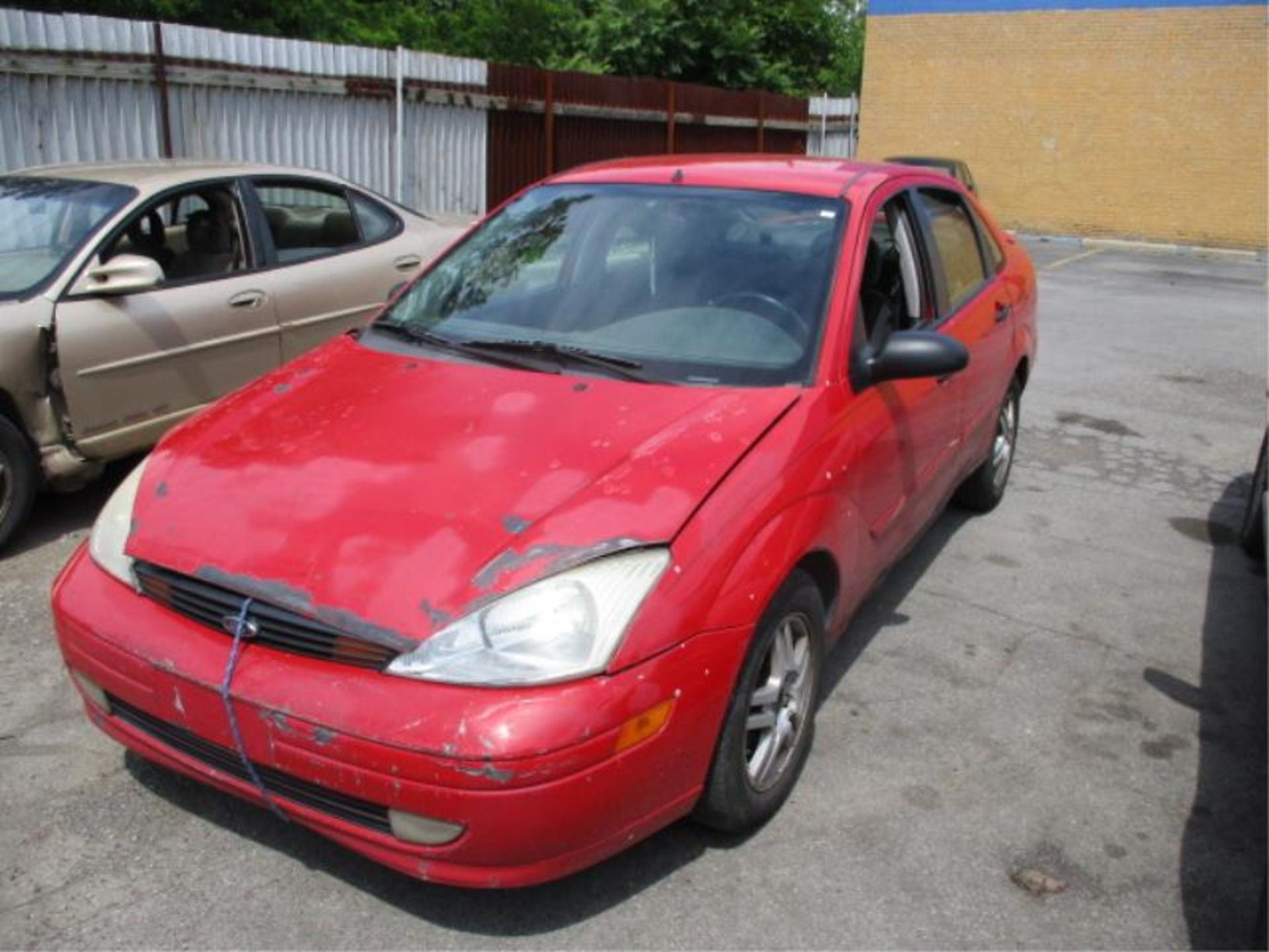 2001 Red Ford Focus VIN:1FAP34321W358037 (209,310 miles) - Image 13 of 13