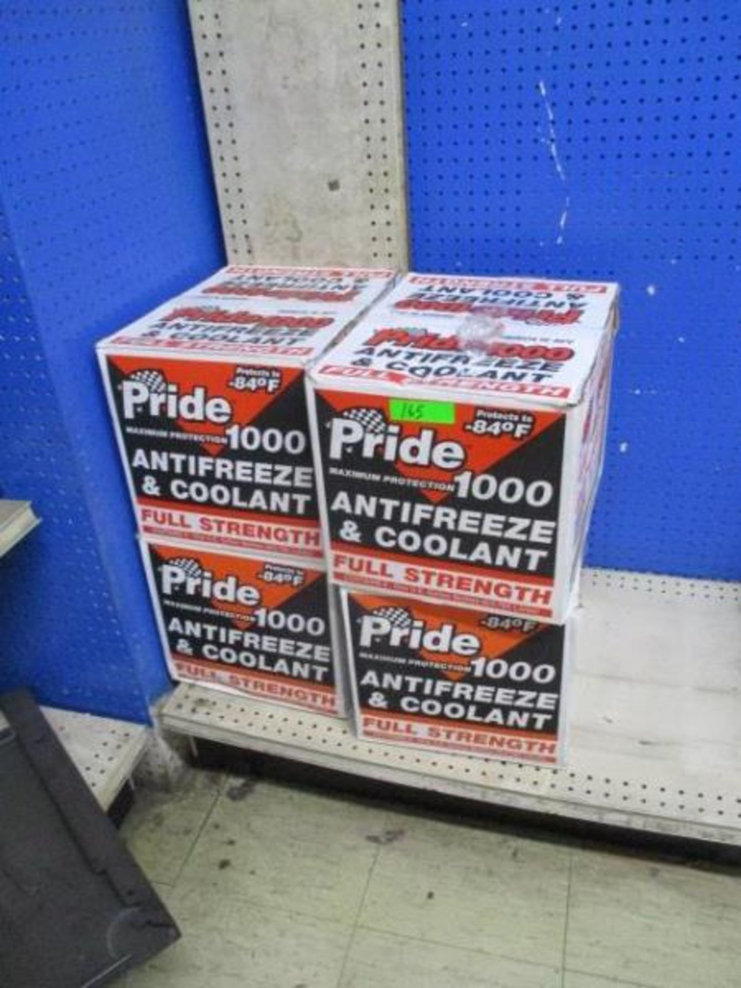 (4) Cases of Full Strength Antifreeze