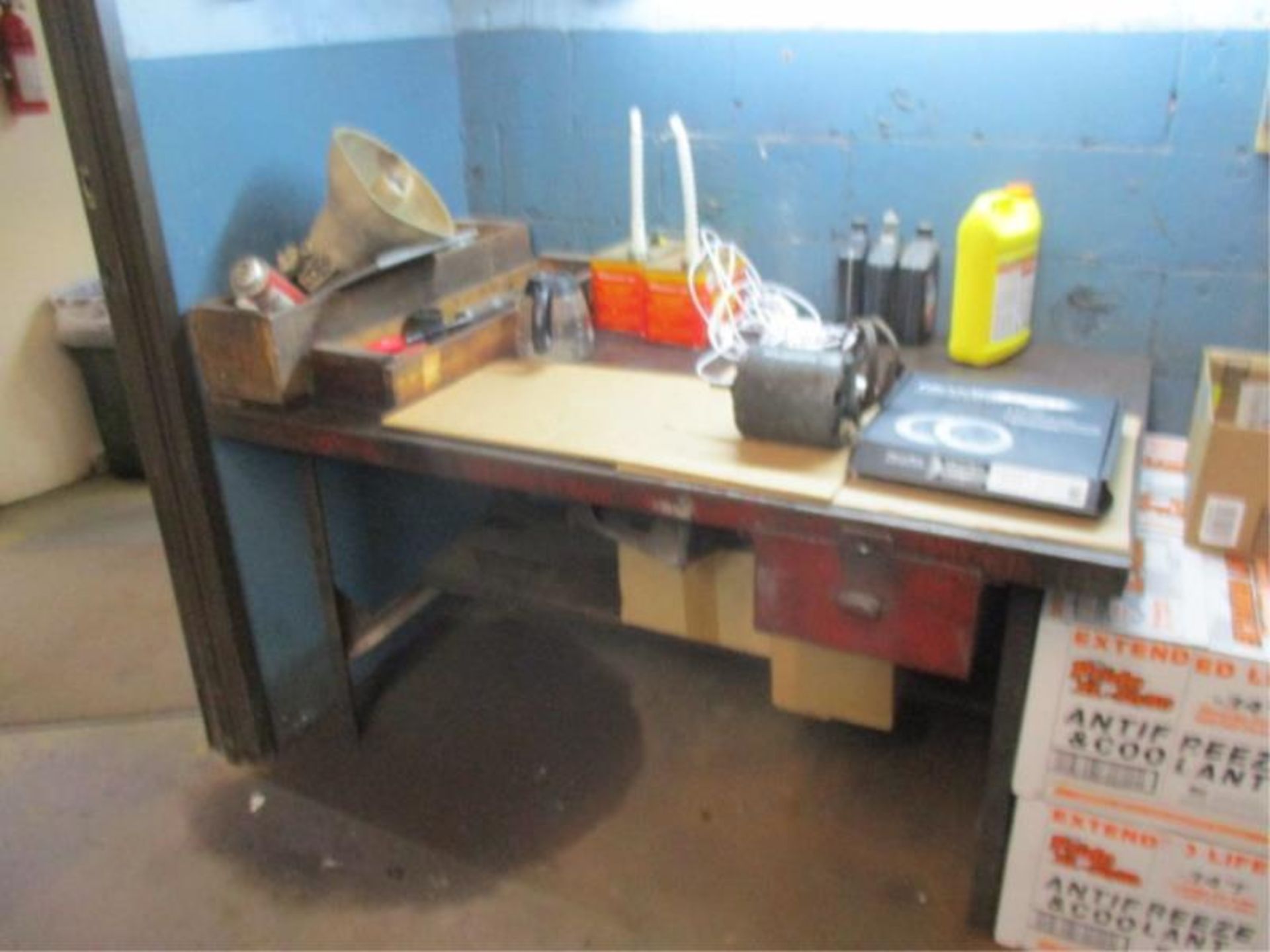 Steel Worktable with one Drawer - Image 2 of 2