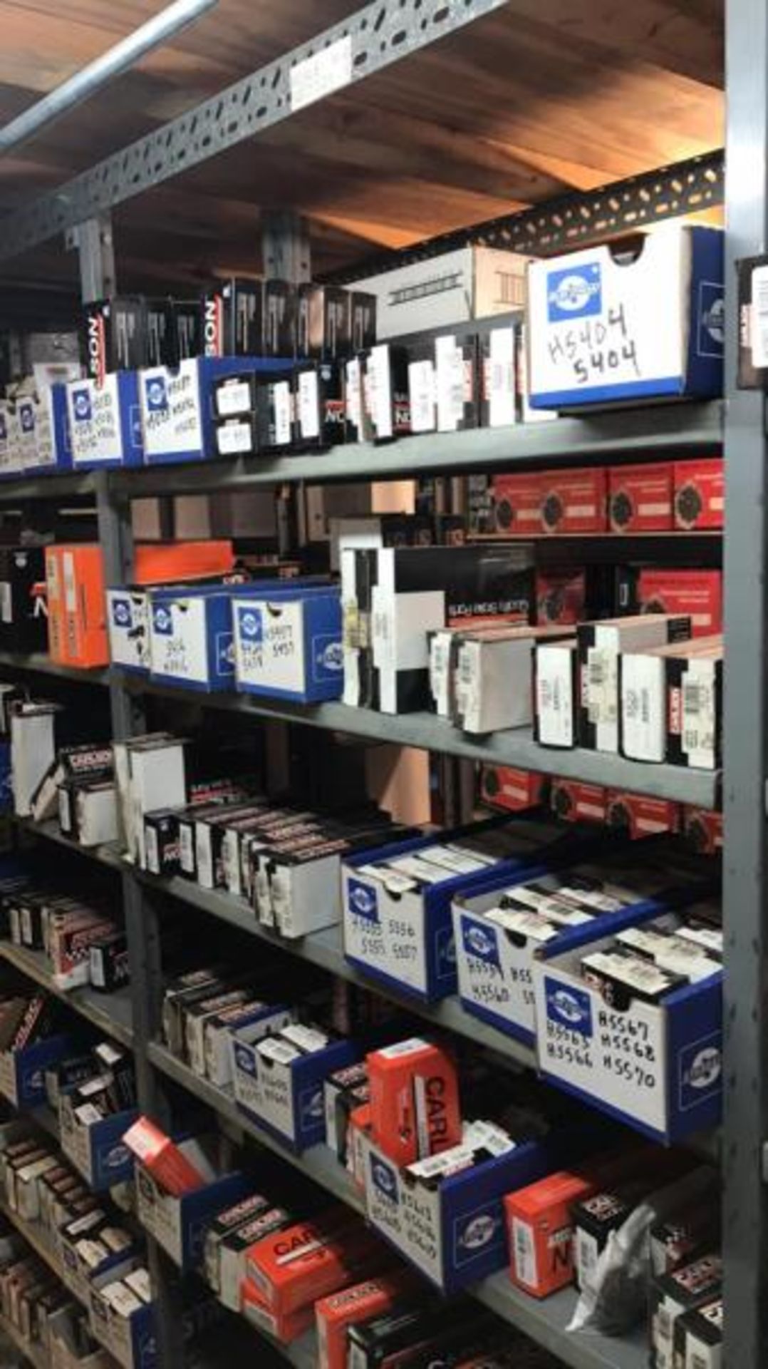 (29) Shelves of Carlson Brake Parts (Hardware Kits (29) Shelves of Carlson Brake Parts (Hardware - Image 6 of 9