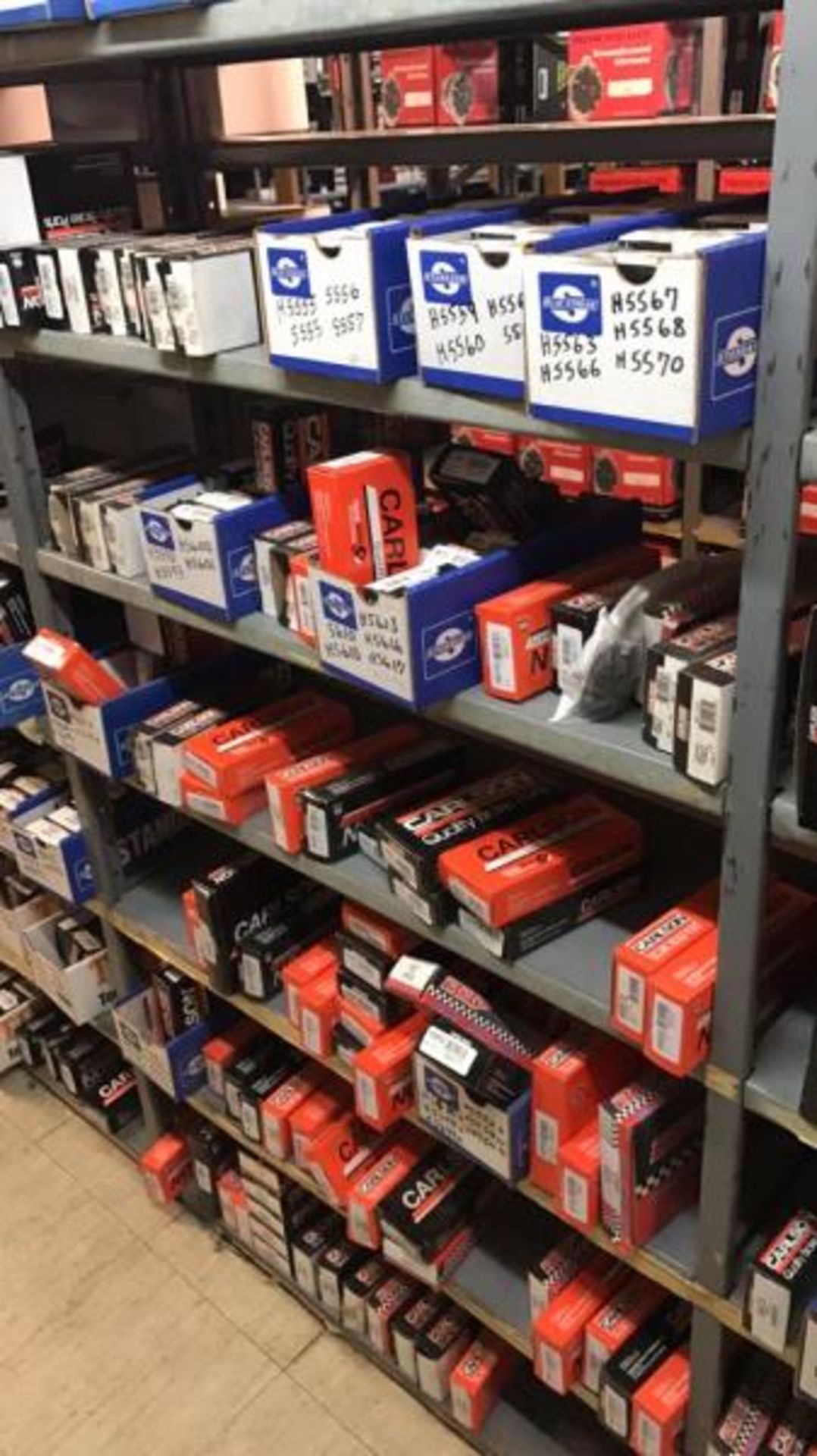 (29) Shelves of Carlson Brake Parts (Hardware Kits (29) Shelves of Carlson Brake Parts (Hardware - Image 7 of 9