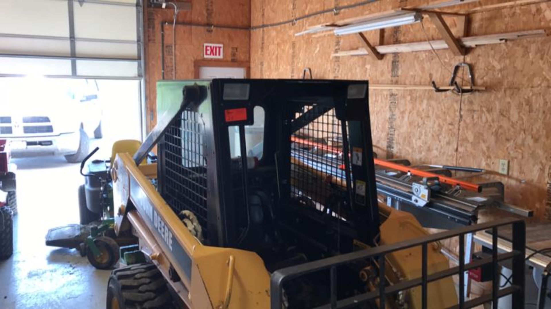 John Deere Skid Steer Loader, Model: 5575, Sn: MG5575X040002, 789.9 hours, w/ forks - Image 13 of 13