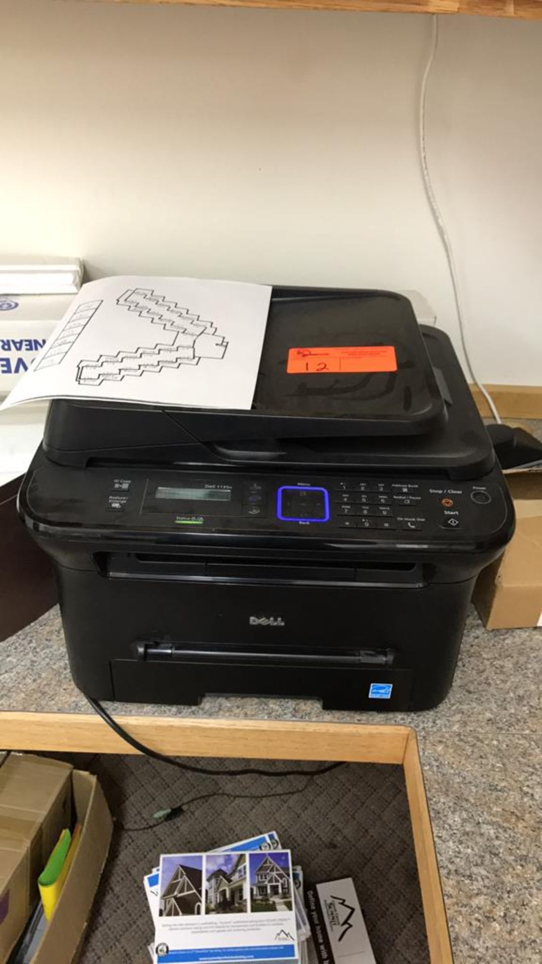 Dell copy, print, scanner, Model: 1135n Works