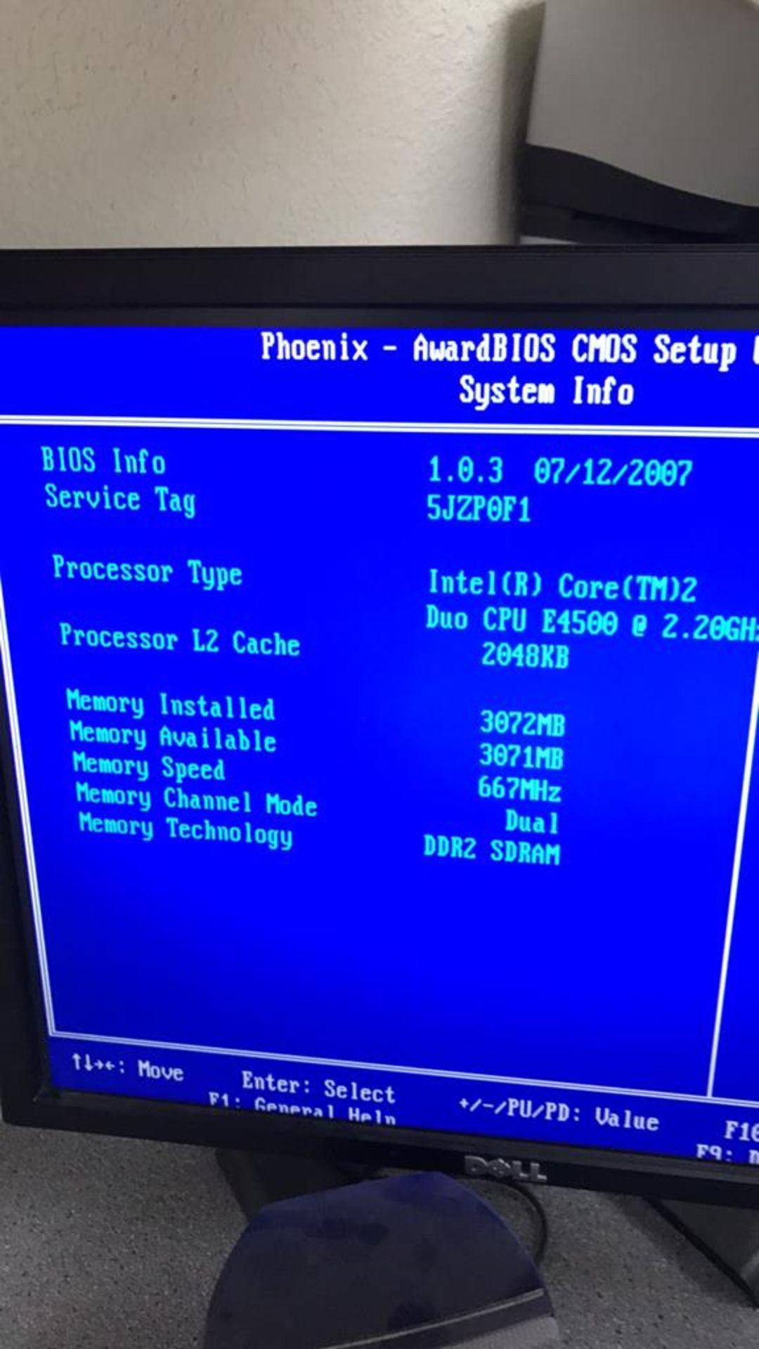 Dell Vostro 200 CPU Intel core 2 duo processor, Dell flat and I'll monitor and keyboard, speakers. - Bild 3 aus 4