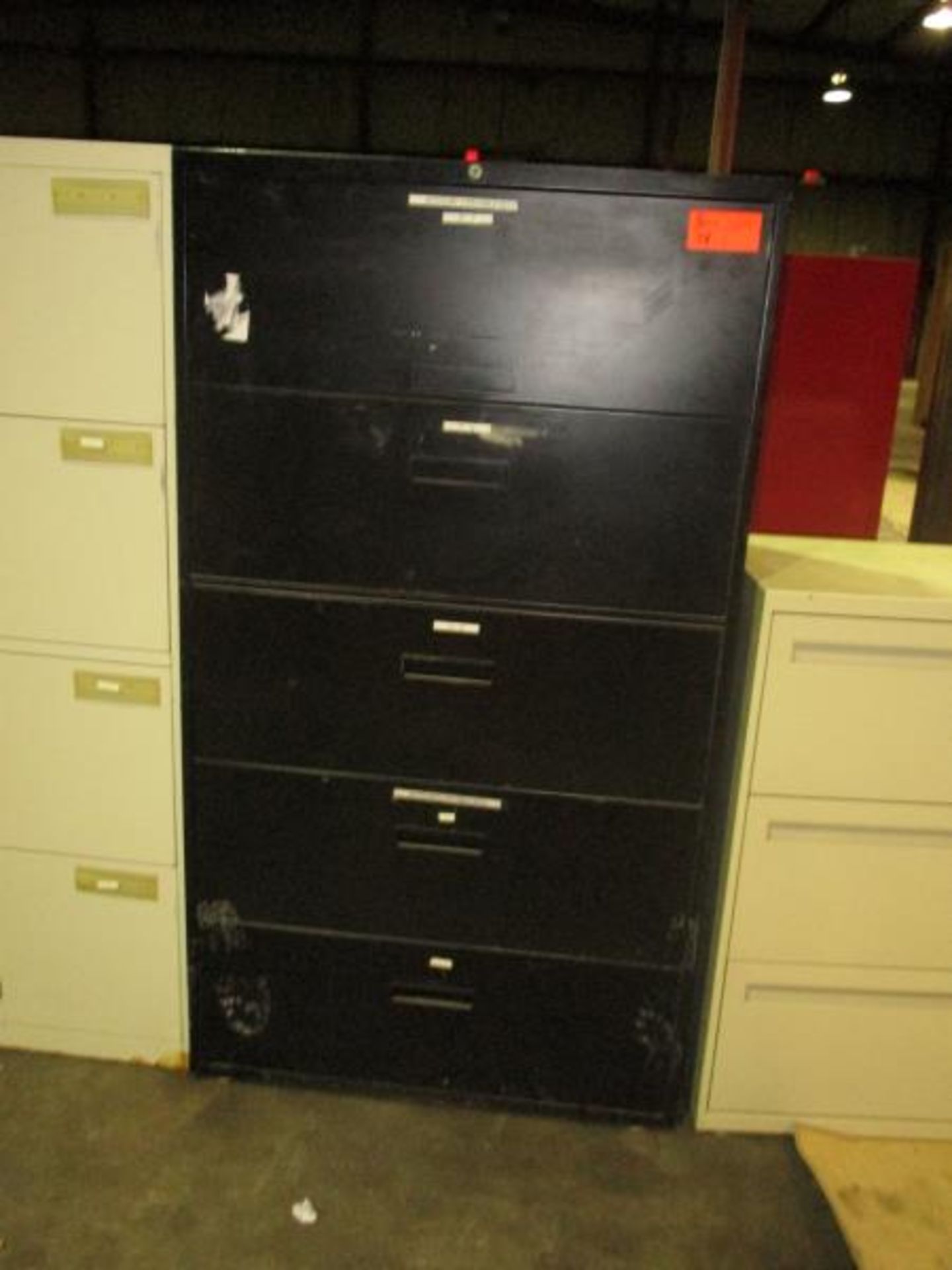 (4) Lateral Metal File Cabinets w/ 3 - 5 Drawers - Image 3 of 4