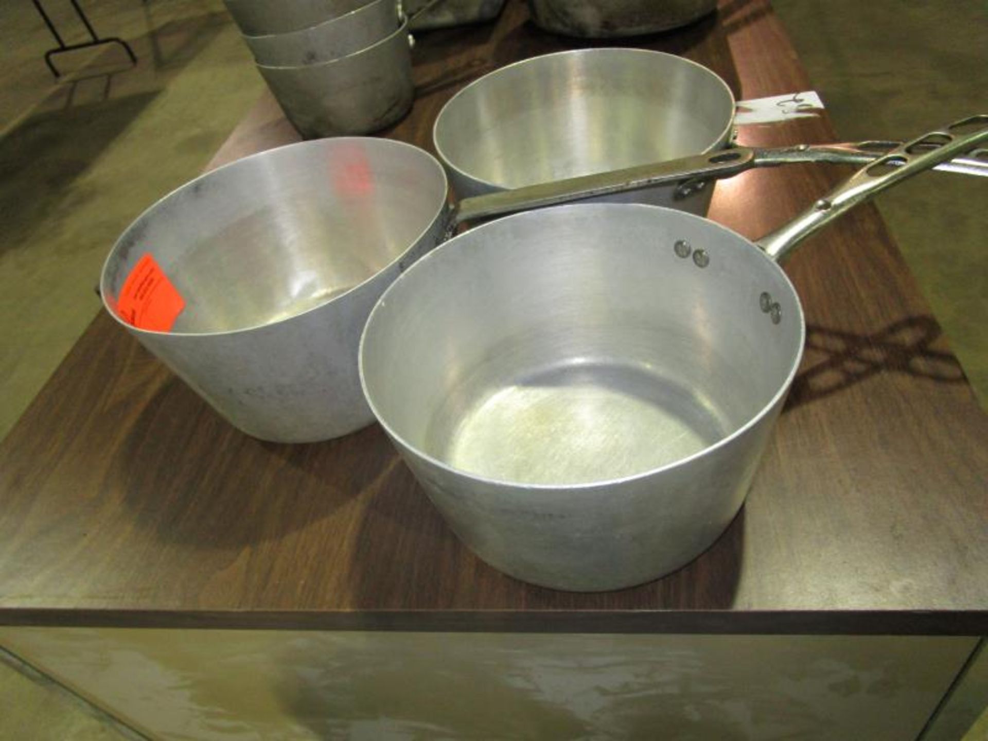 (3) Assorted Pans -Aluminum - Image 2 of 2