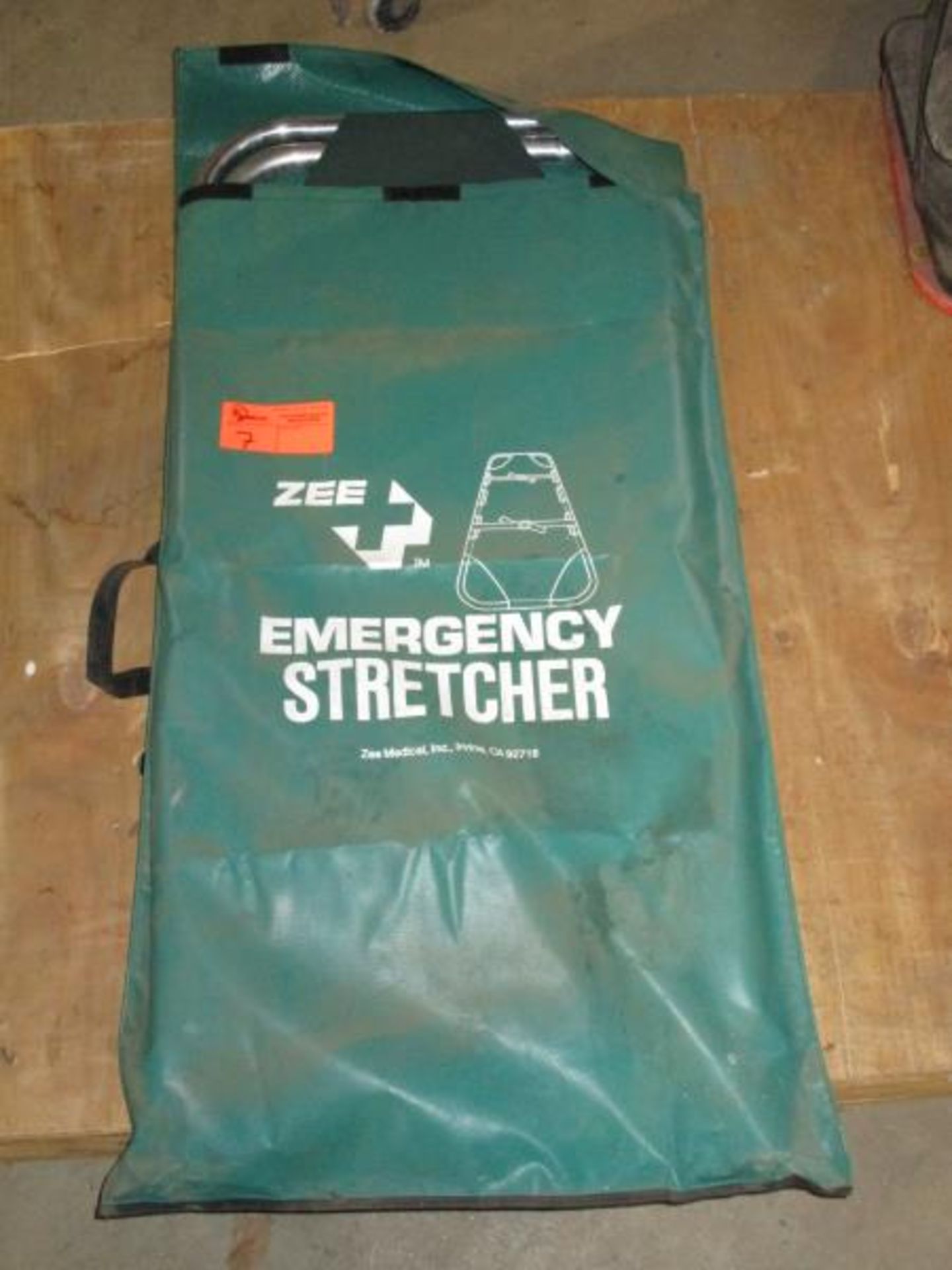 Emergency Stretcher in Green Bag