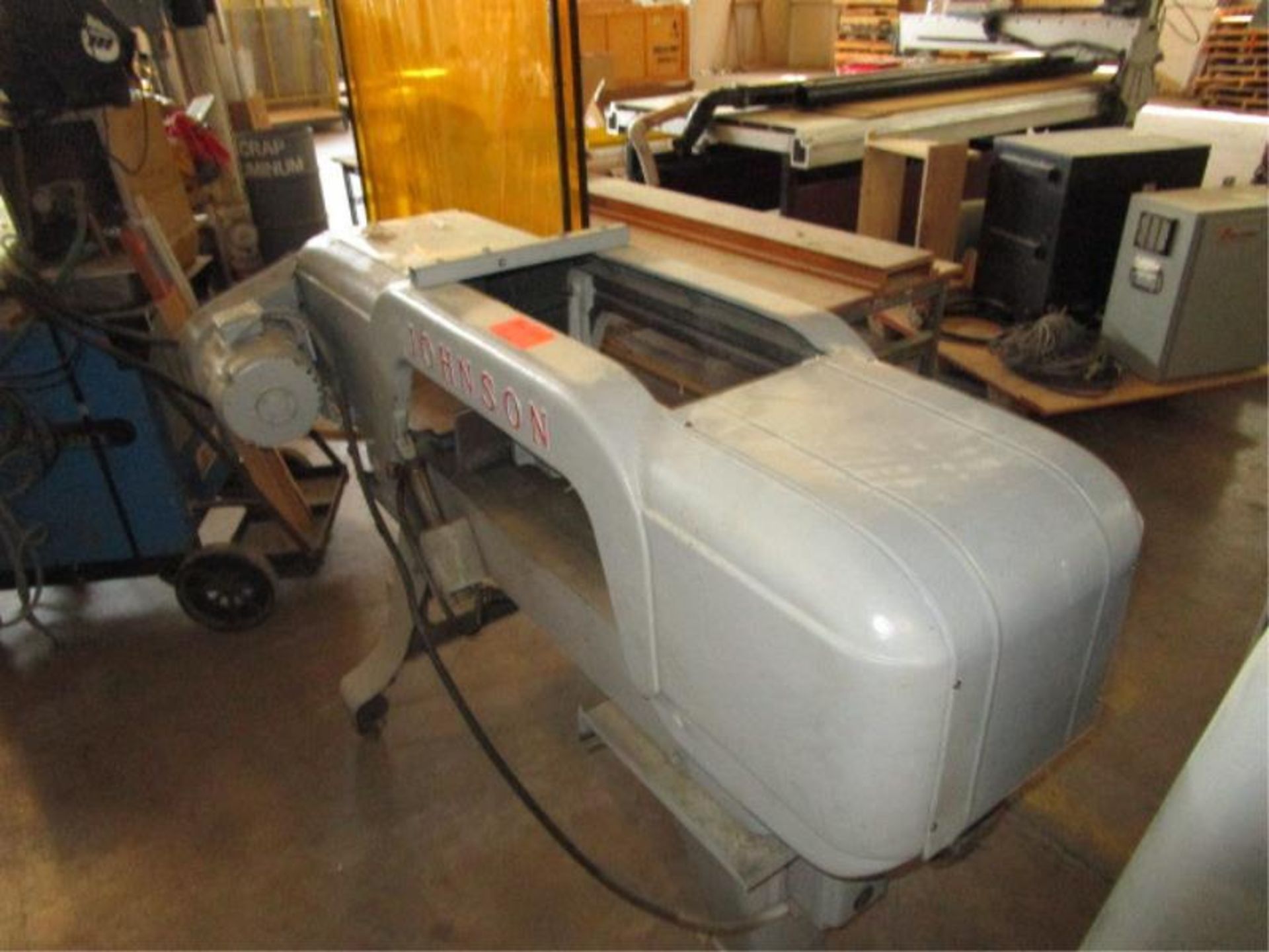 Johnson Horizontal Bandsaw, Model: 3, SN: 6591, HP: 3/4 HP: 3/4 - Image 3 of 6