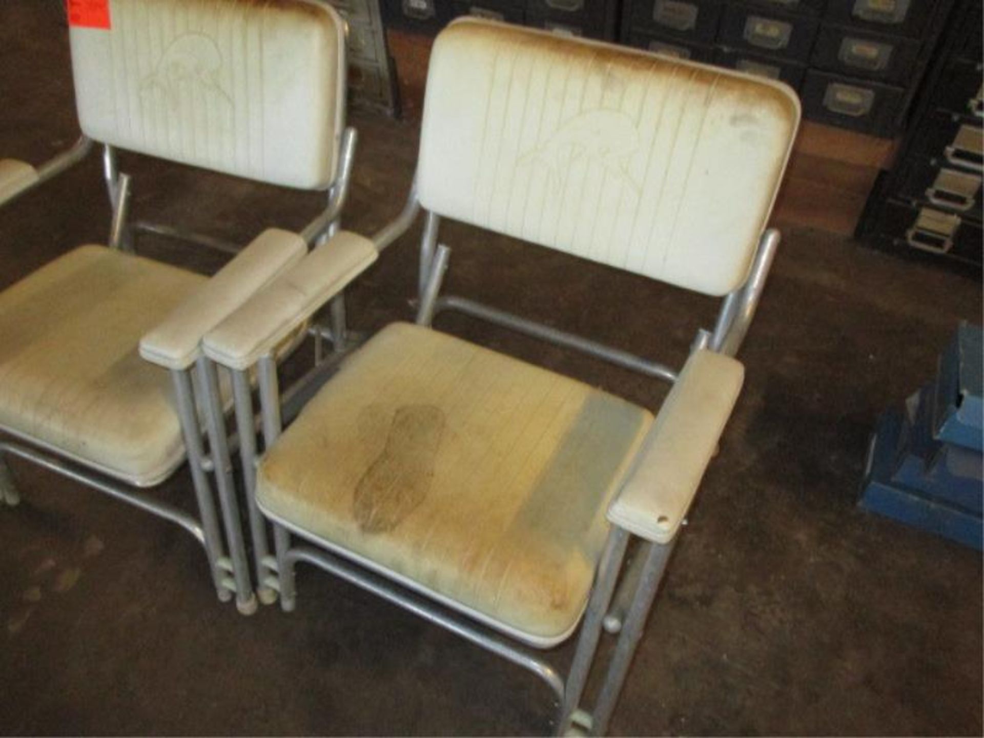 (2) Aluminum Frame Boating Chairs - Image 2 of 4