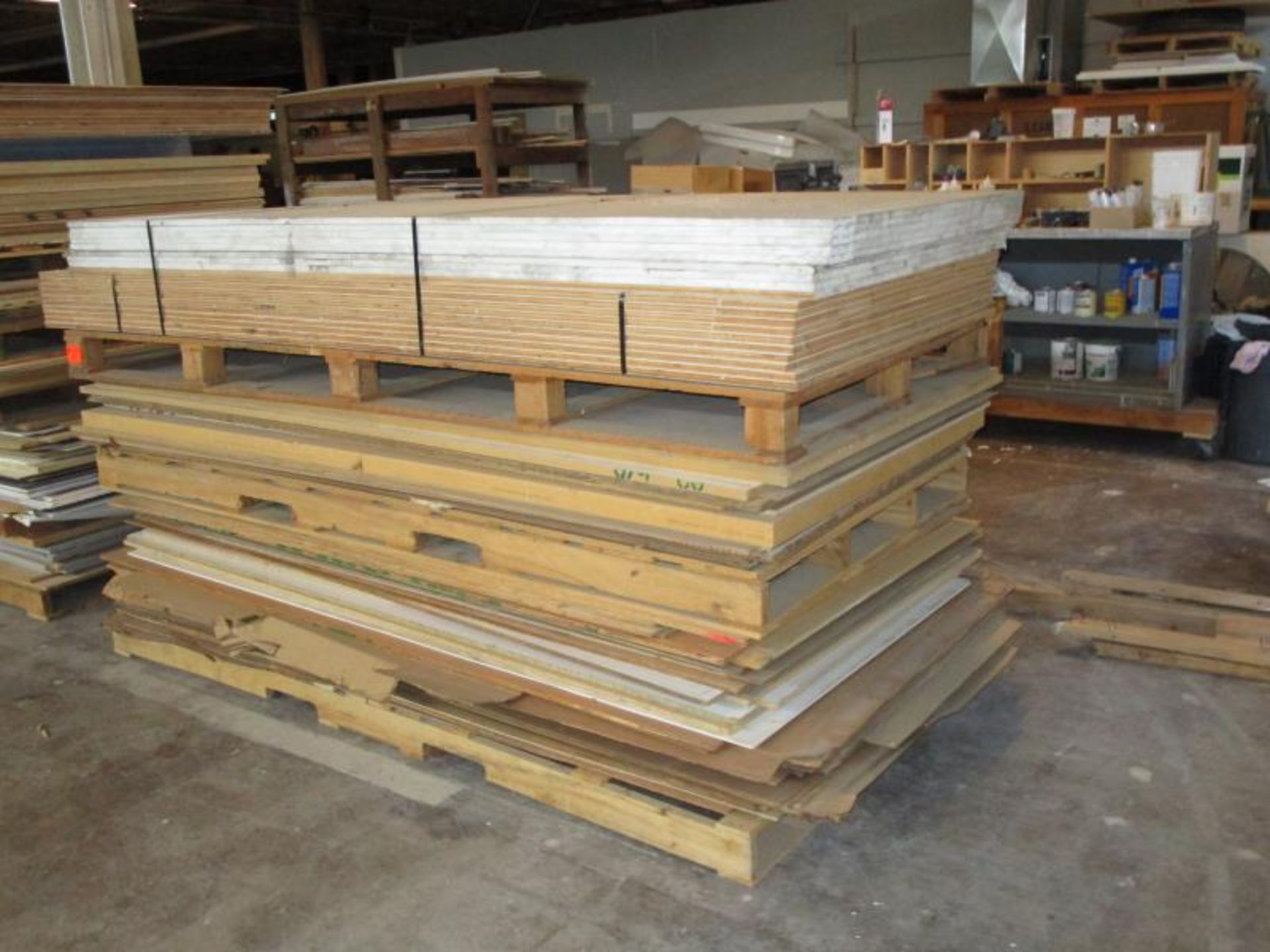 Lot - (45+) Asst. Styles of Plywood Sheets, Etc., Appears to Be Mostly 4 x 8, Diff Thicknesses Etc., - Image 3 of 3