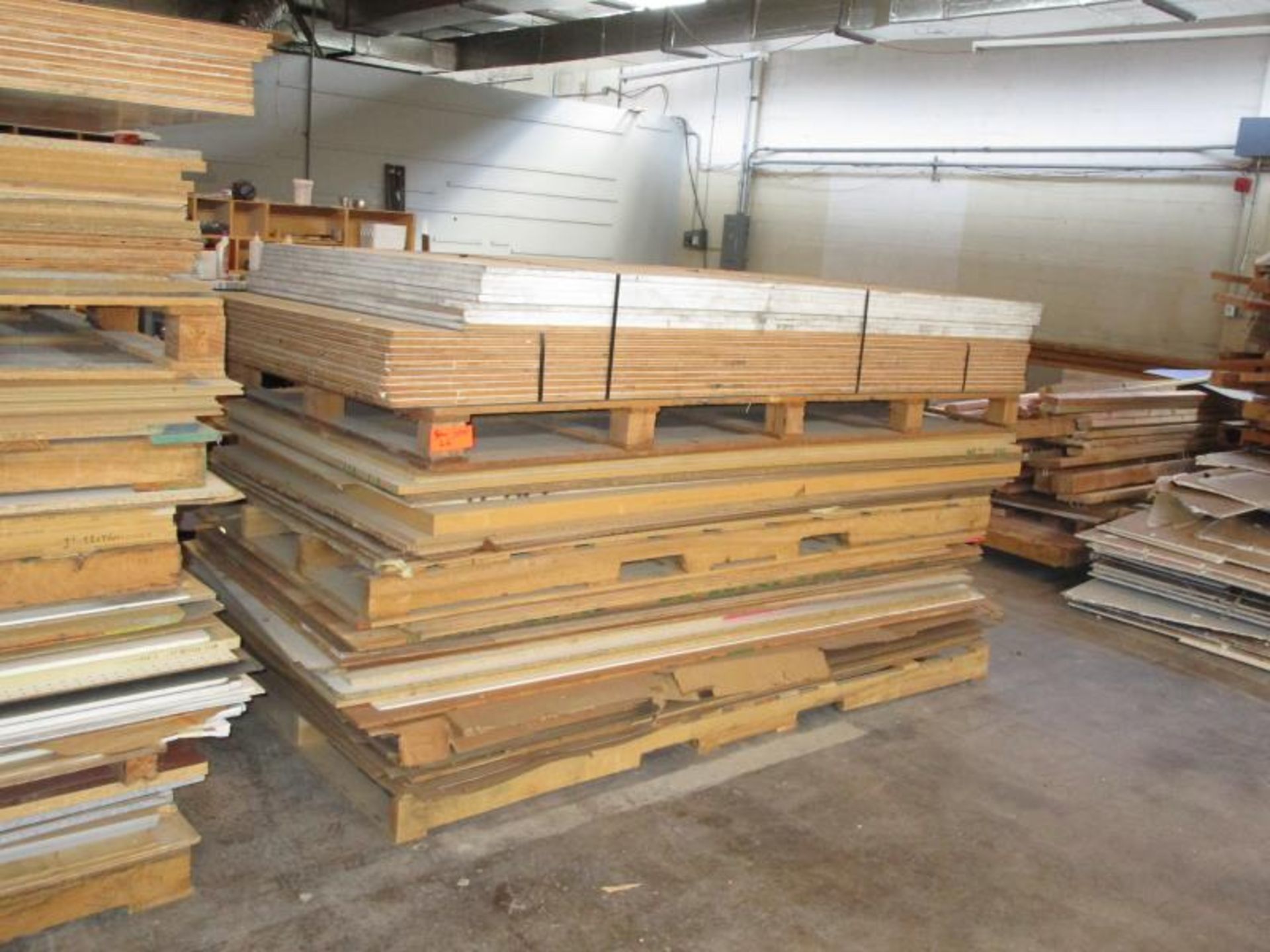 Lot - (45+) Asst. Styles of Plywood Sheets, Etc., Appears to Be Mostly 4 x 8, Diff Thicknesses Etc., - Image 2 of 3