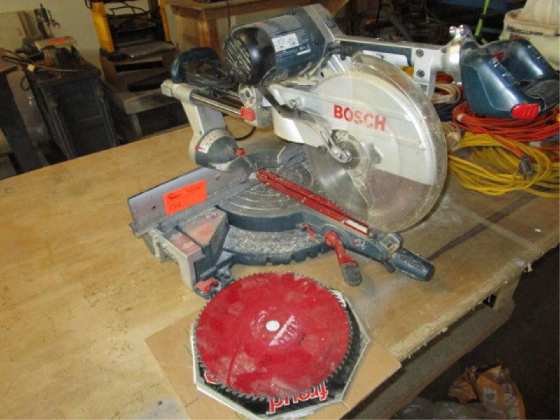 Bosch 5412L Chop Saw w/ Blades - Image 2 of 3