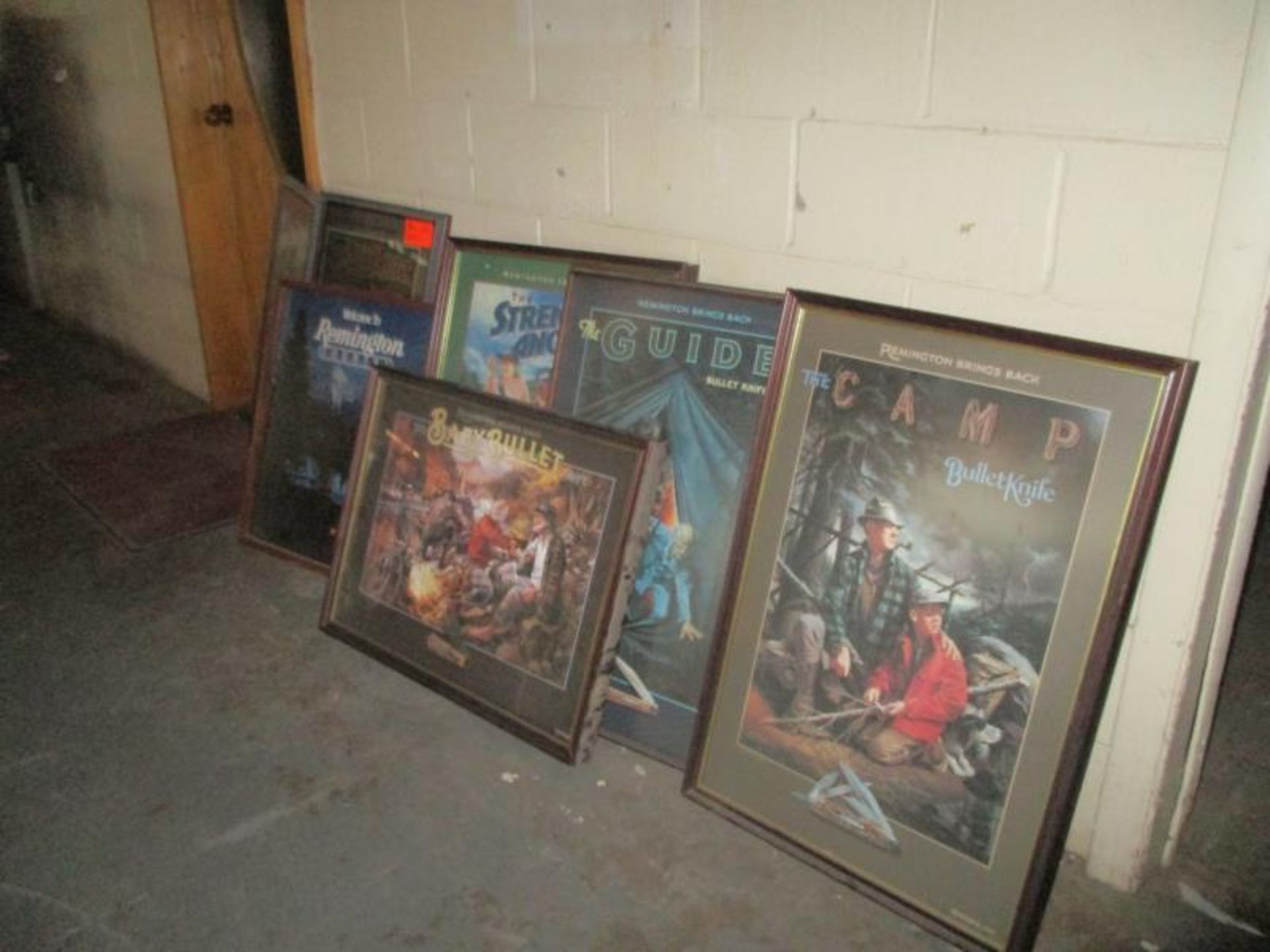 (7) Remington Frames Prints