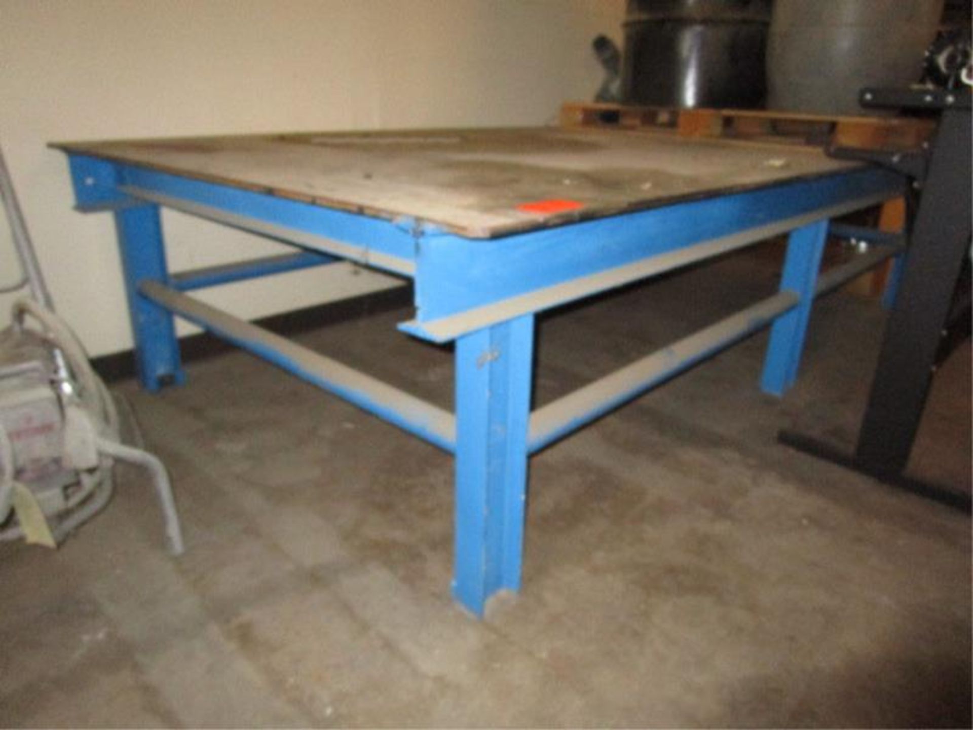 Steel Welding Table 10' x 5' - Image 2 of 3