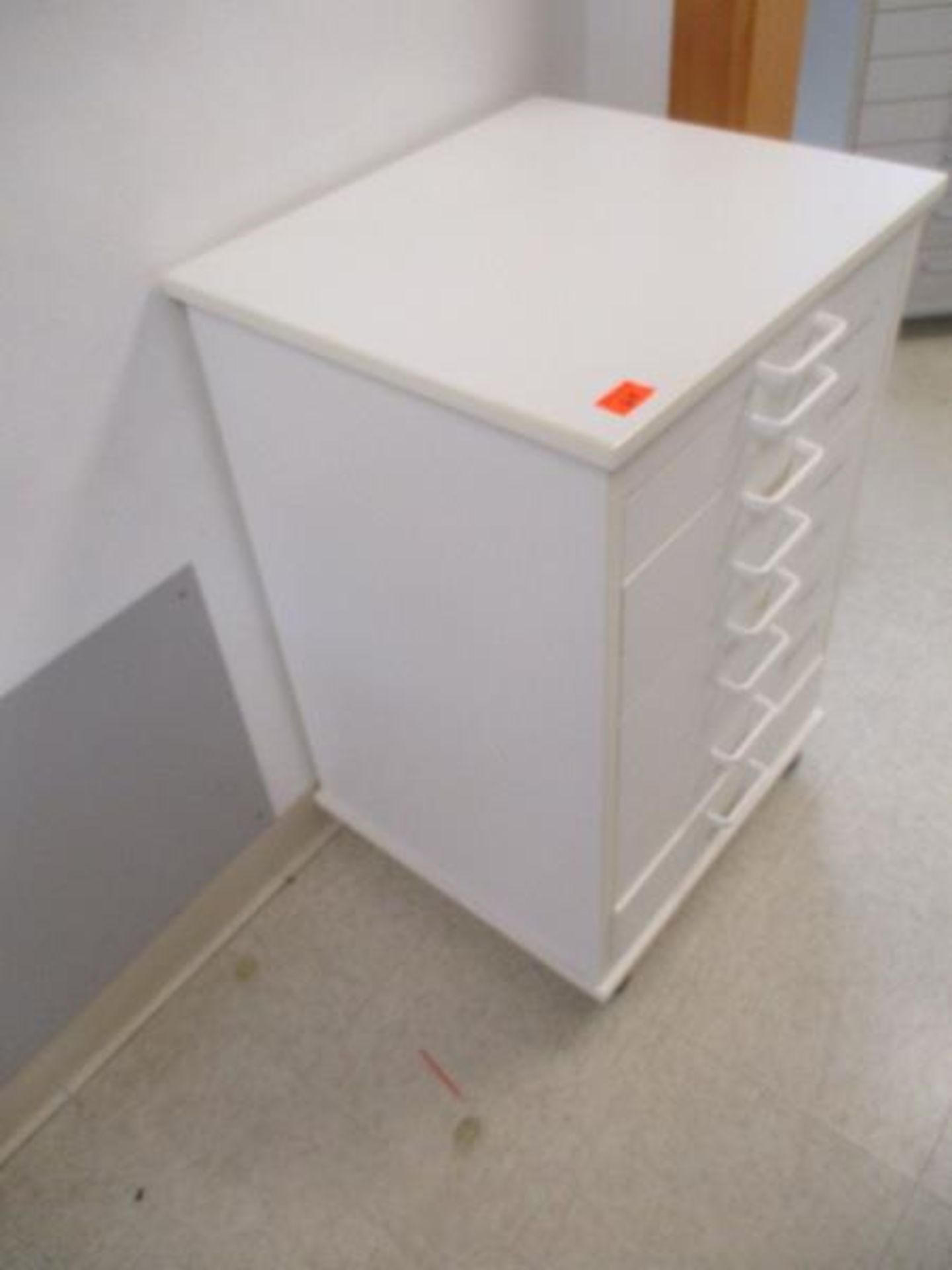 Dental Cabinet, Rolling, Grey, 7 Drawer - Image 3 of 3