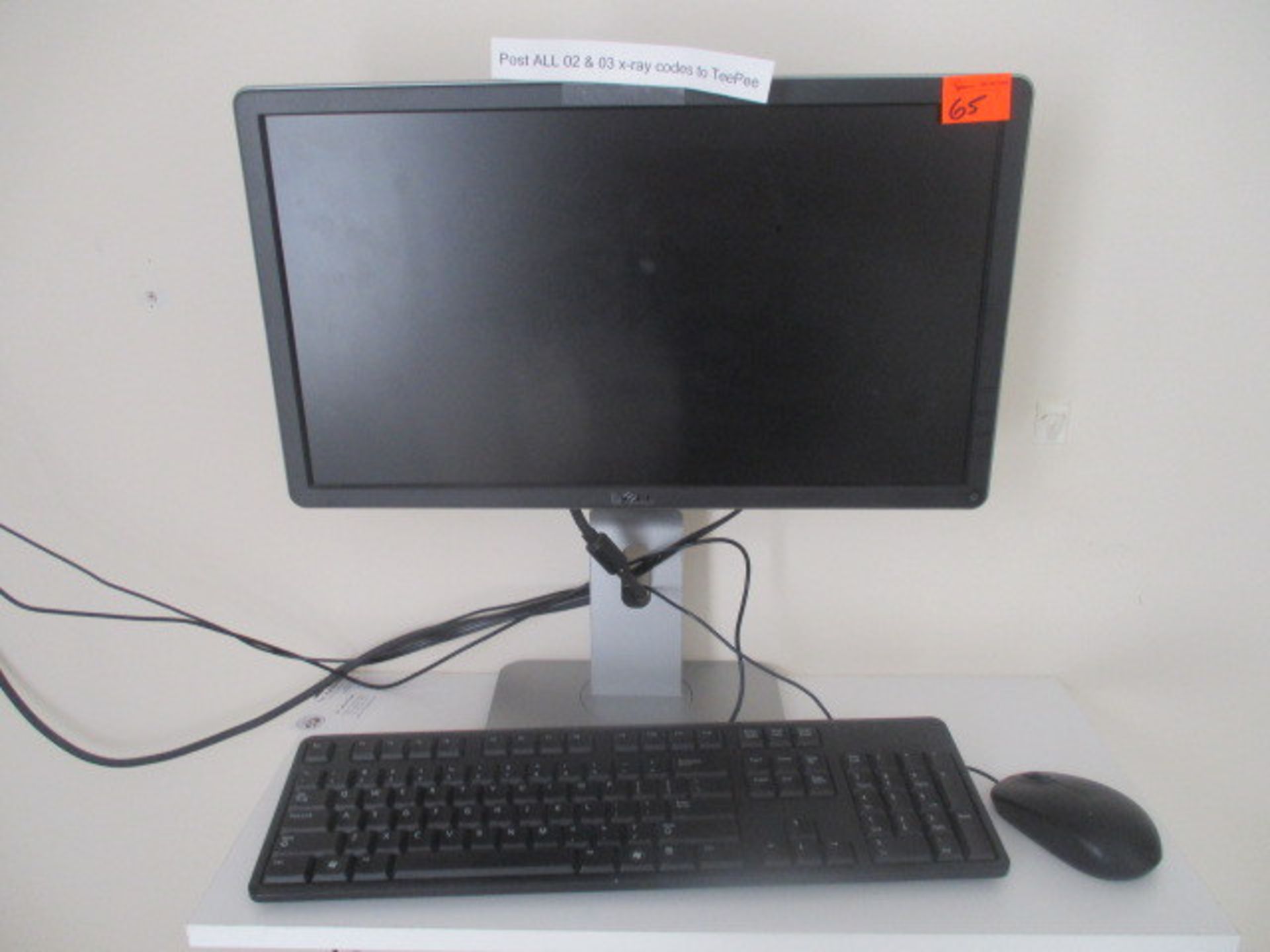 Dell CPU w/ Dell Monitor, Keyboard & Mouse - Image 2 of 3