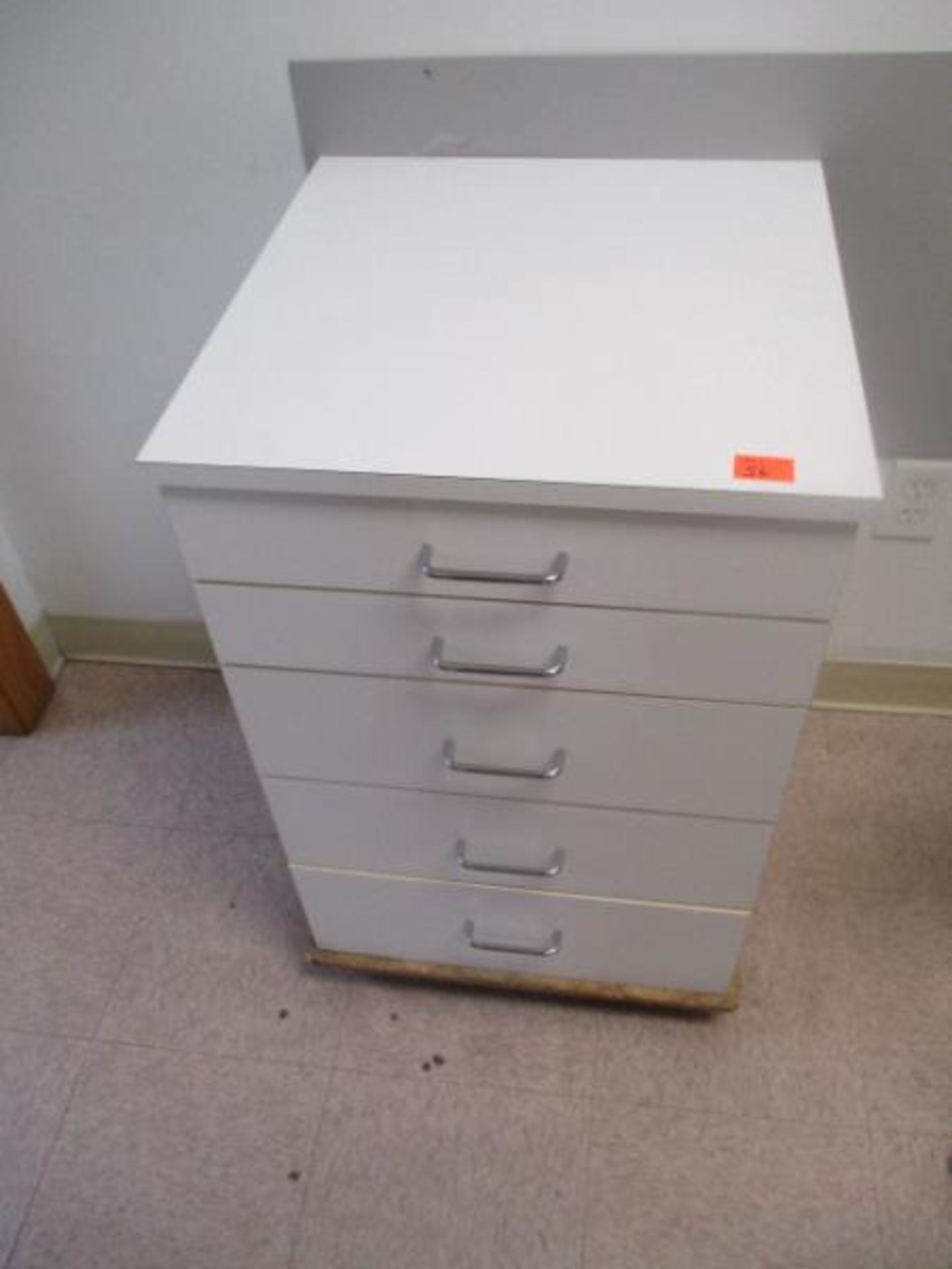 dental Cabinet, Portable, 5 Drawer