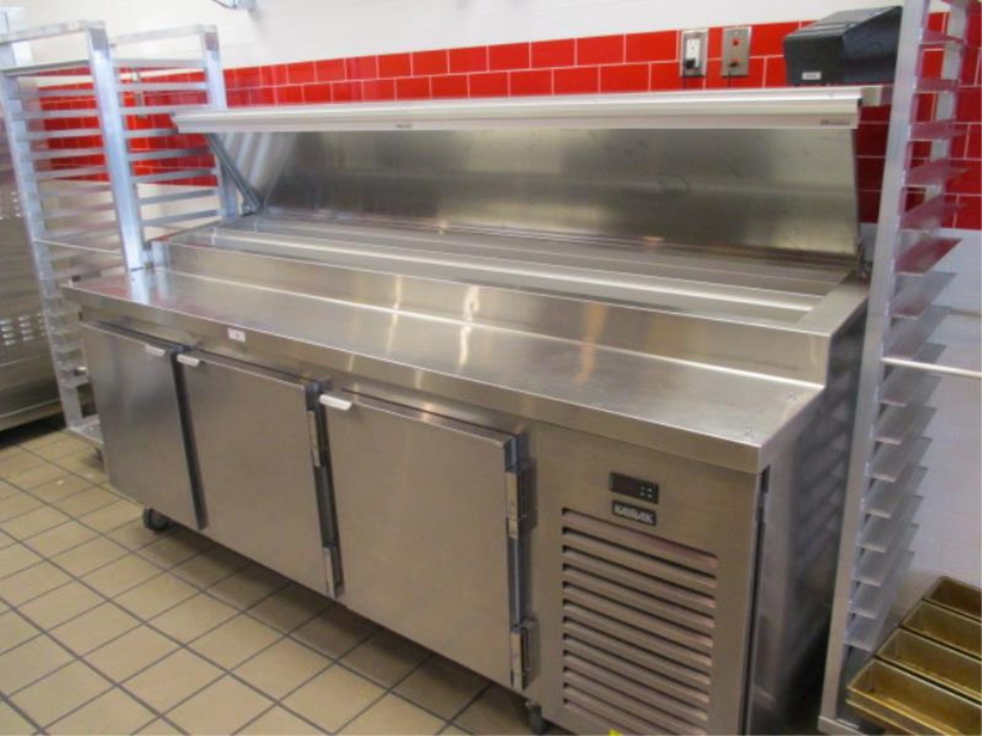 Sandwich prep KY Kairak, 3 lower doors, Model KBP-91S, Serial #K45377D16 - Image 2 of 11