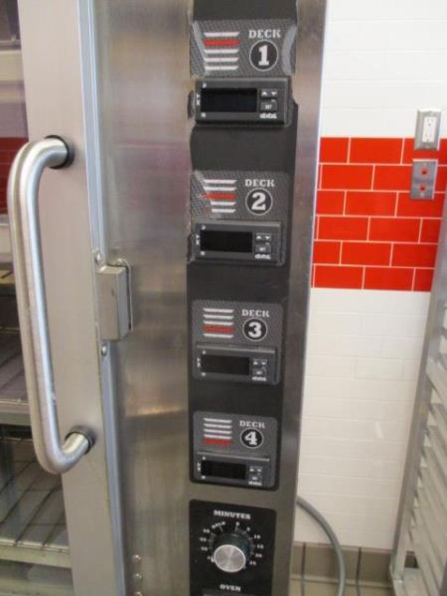 Piper Products Proofer/Oven Model Op-4-JJ-D, Serial # 42530, 120/208 volts, 3 phase, Made 6/9/2016 - Image 9 of 10
