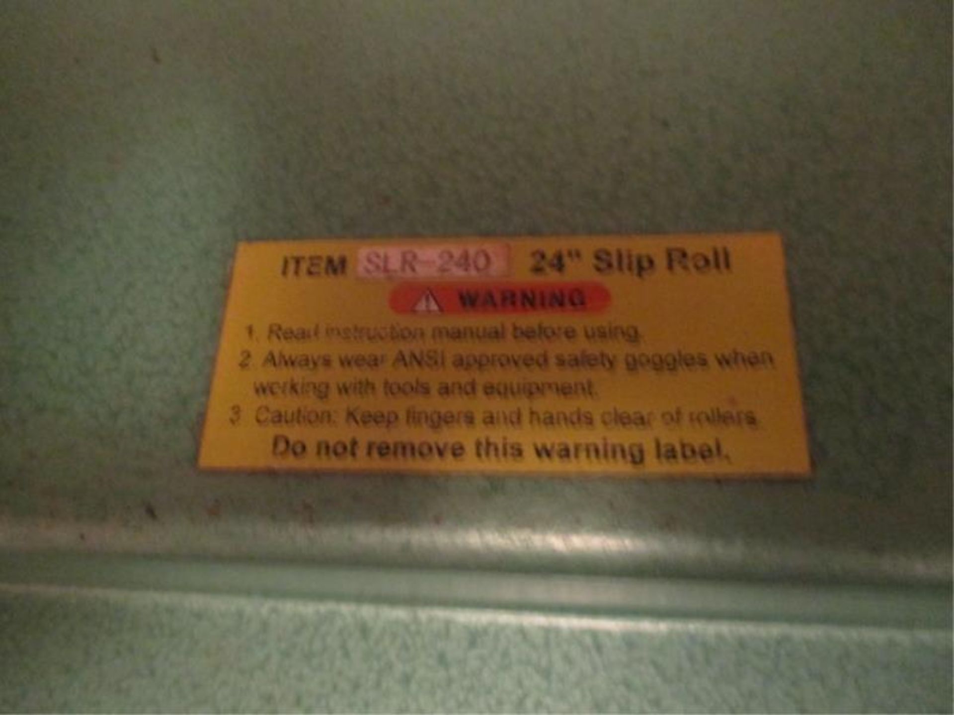 Slip Roll, 24" - Image 4 of 4