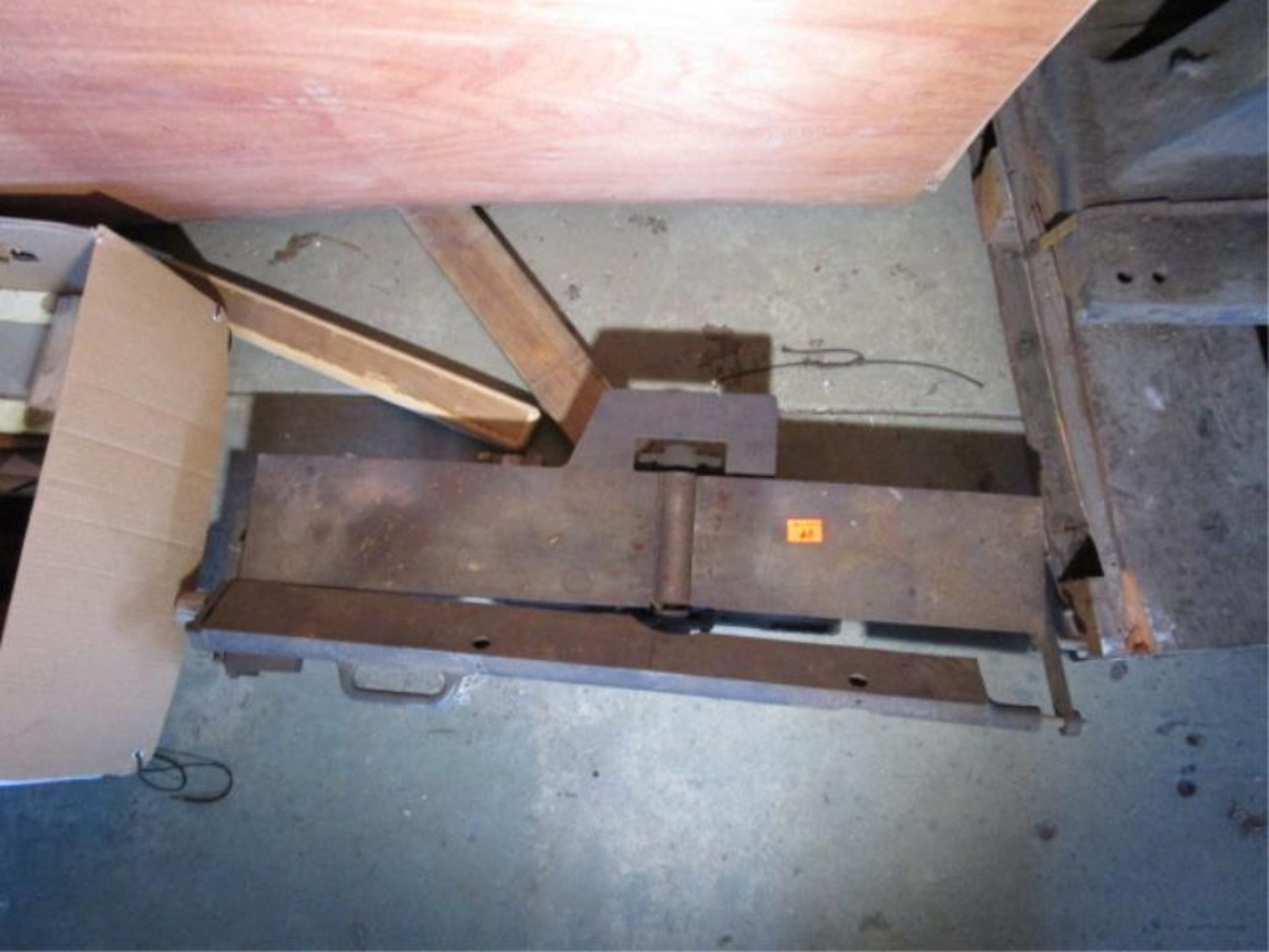 Jointer, 6" with 36" long bed, damaged, no motor, missing parts