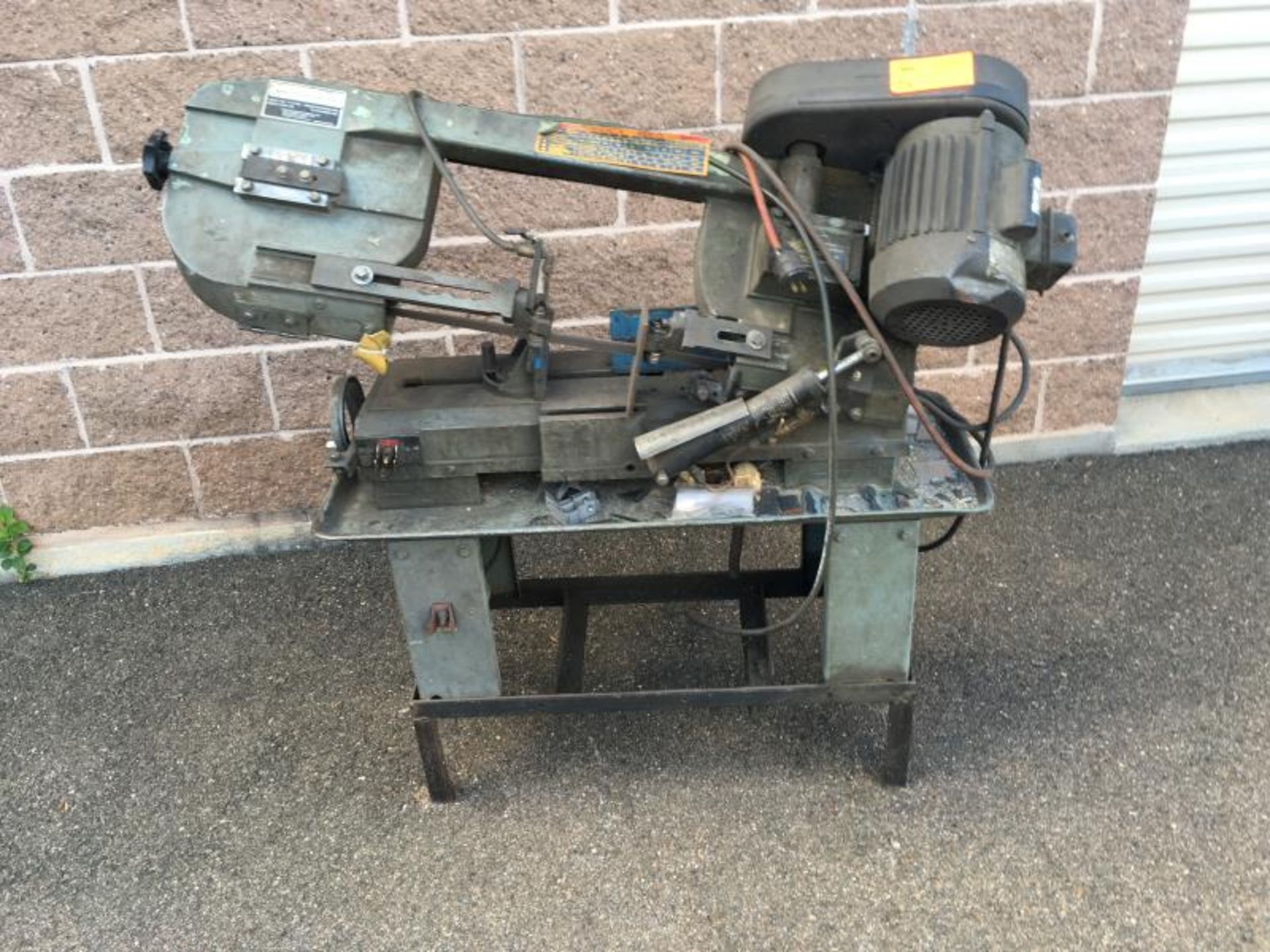 Enco Metal Band Saw Model:137-317 S/N:072791 Single Phase 3/4" - Bild 2 aus 5