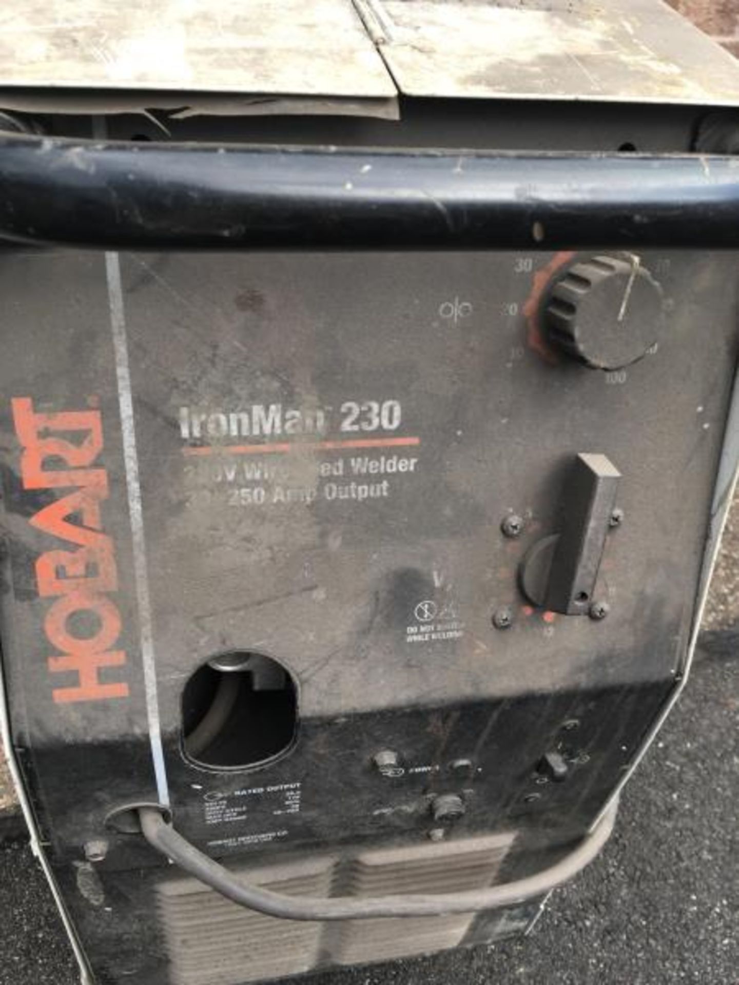 Hobart Iromman 230 Welder Single Phase S/N:MD480008Y - Image 3 of 6