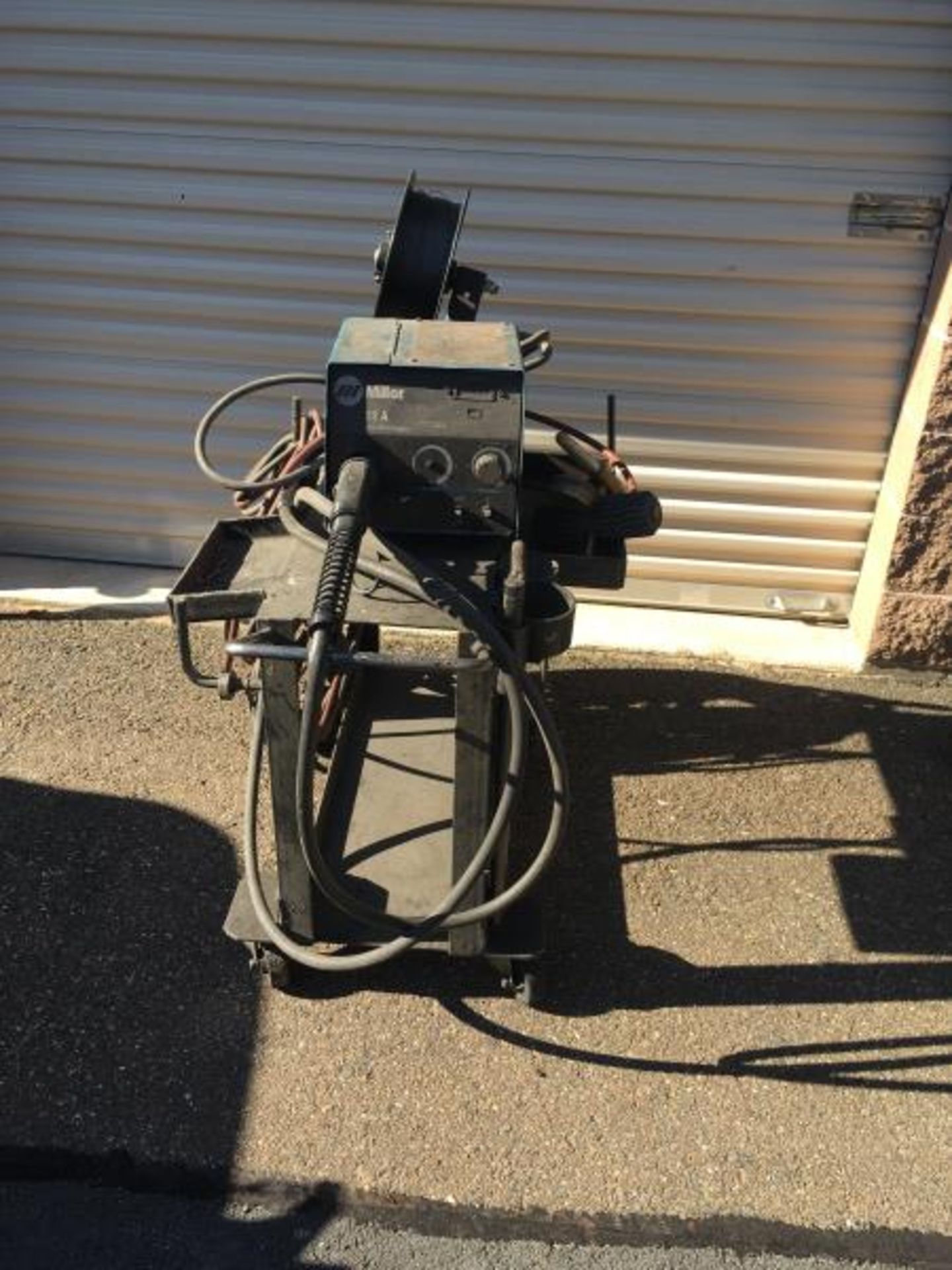 Miller 22A Wire Feeder w/ Pro Start Tipand Stand - Image 2 of 12