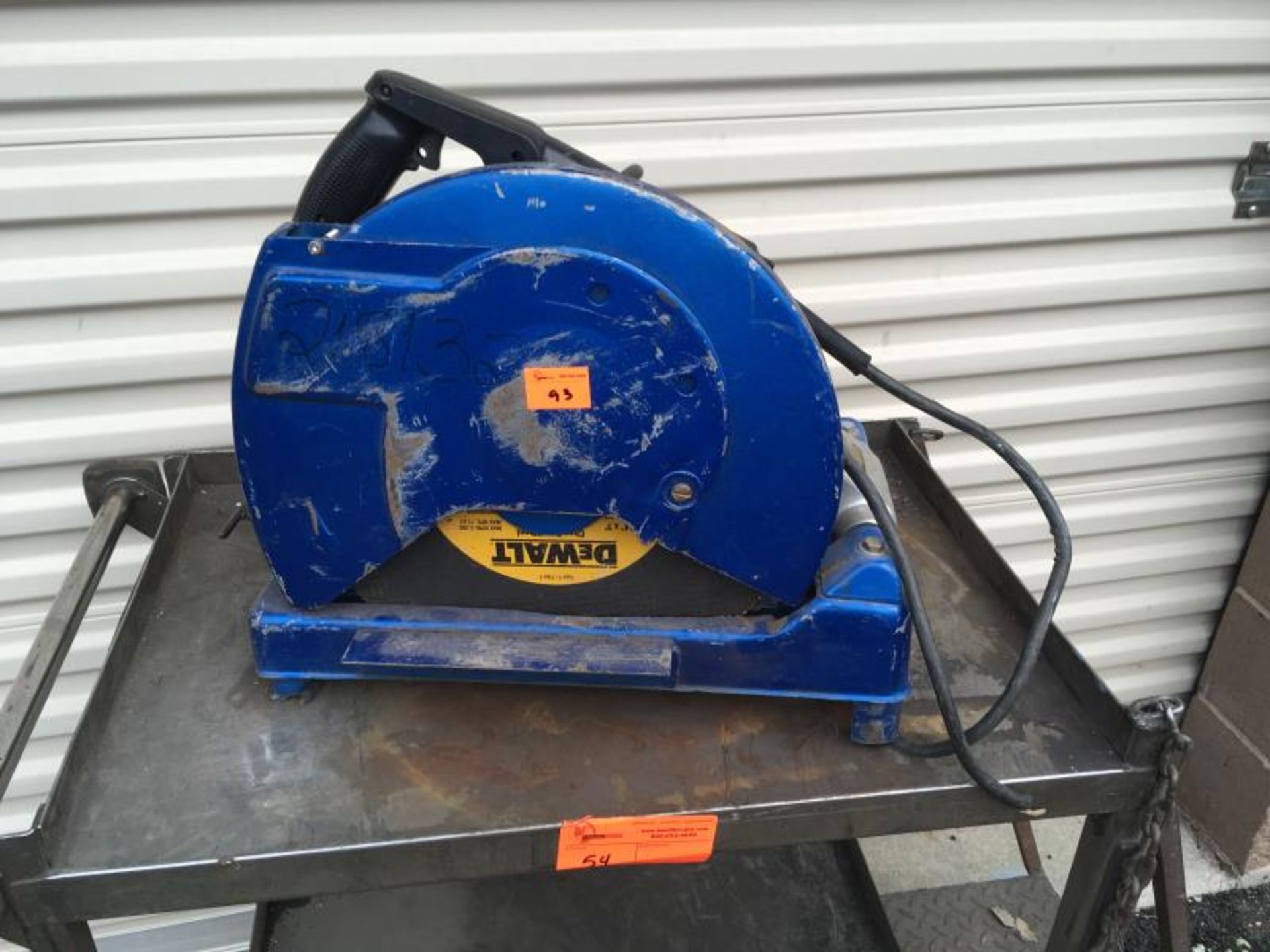 Dewalt 14 in Chop Saw with Cut Cord Model:DW870 - Image 2 of 2