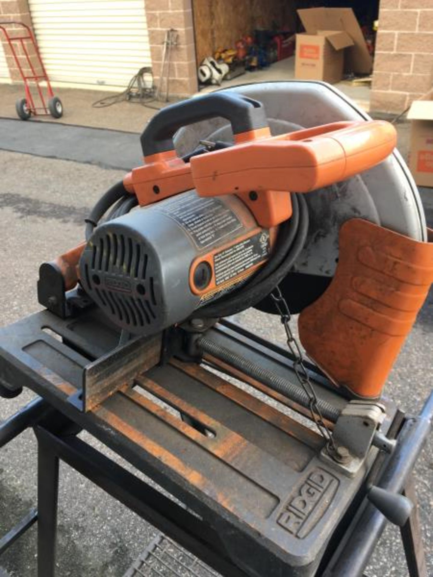 Ridgid Chop Saw Model:CM14500 - Image 4 of 5