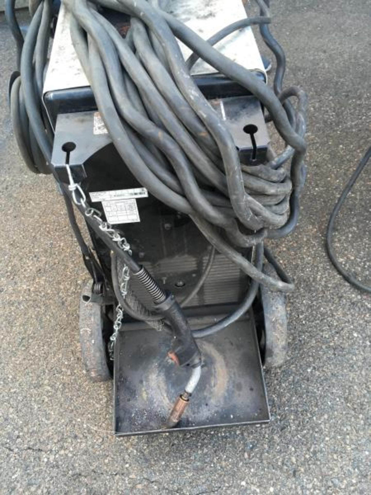 Hobart Ironman 230 Wire Feed Welder 30 250 Amp Outlet (one Missing Wheel) - Bild 5 aus 6