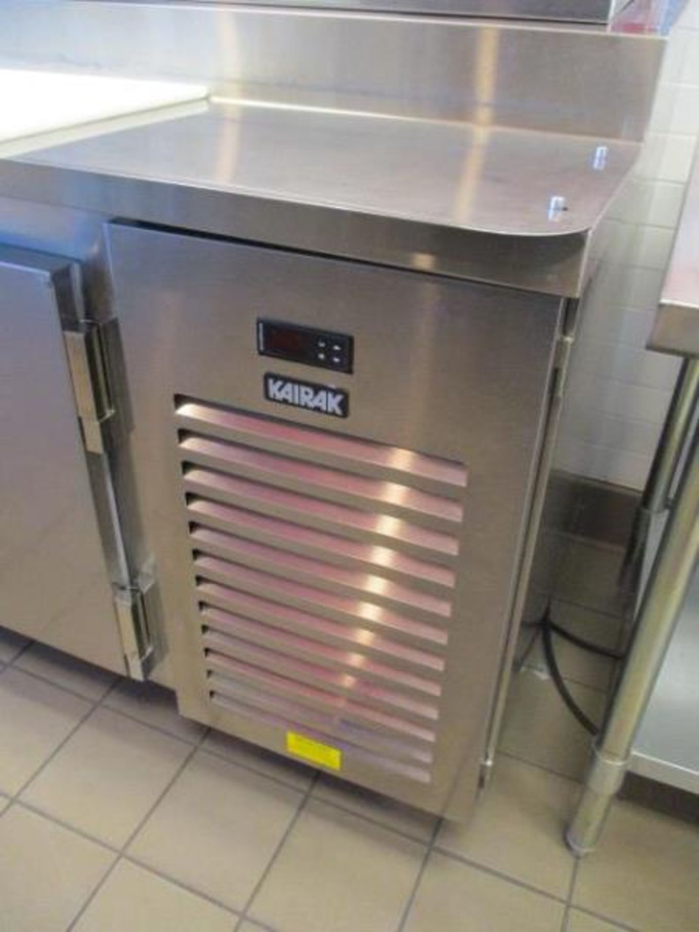 Sandwich Prep Unit by KAIRAK w/ 3 Lower Doors & Upper Rail, Model: KBP-915, SN: K50595F16 - Image 3 of 6