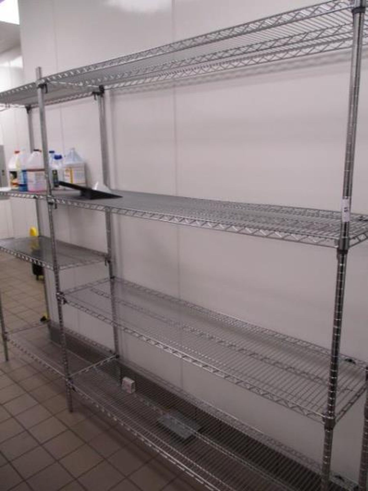 4 Shelf Metro Rack, 72" x 18" x 86" Tall