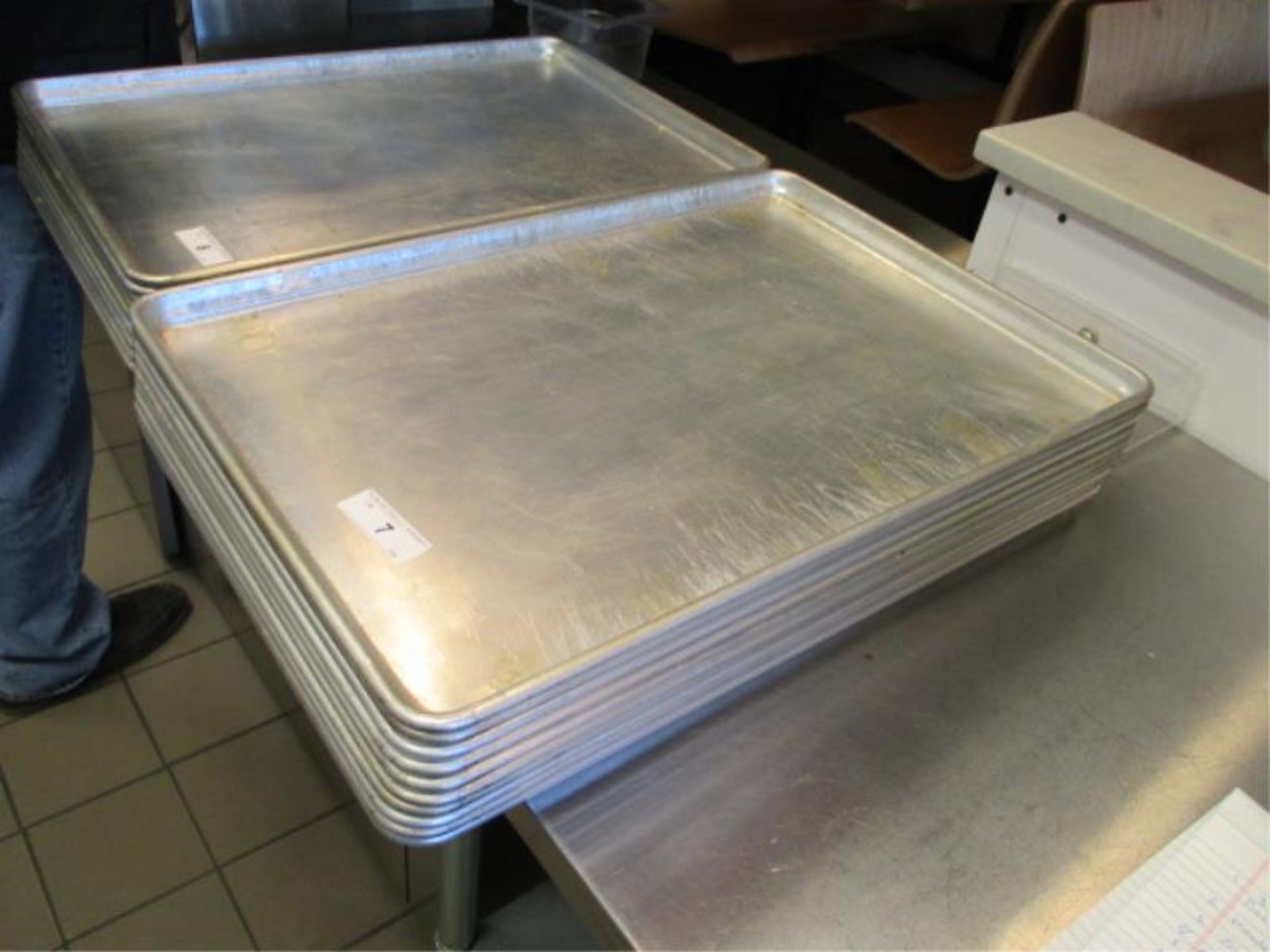 (10) Aluminum Sheet Pans