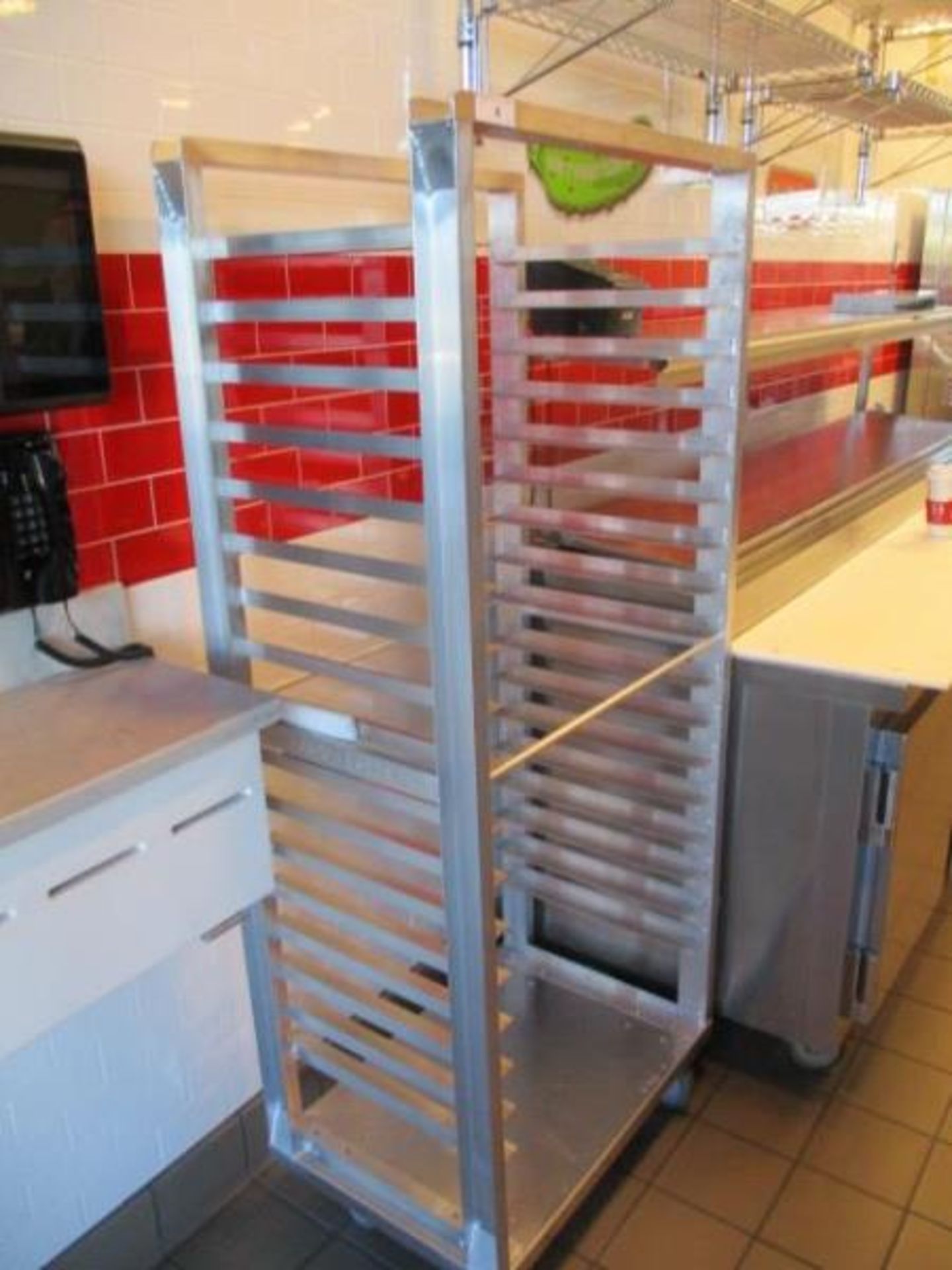 Aluminum Sheet Pan Rack