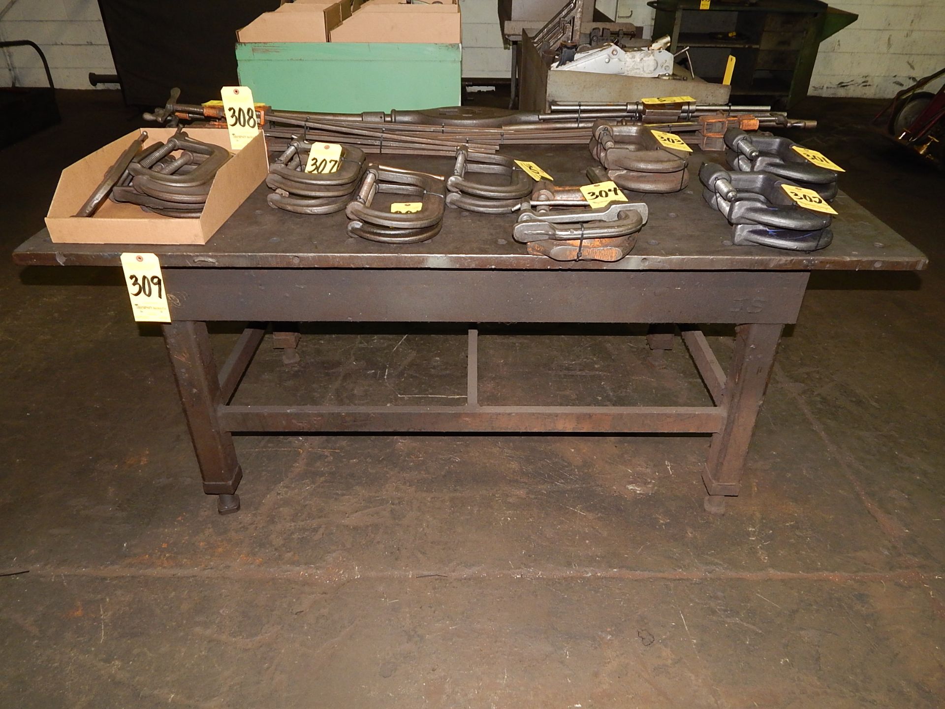Welding Table, 41" x 71" x 1 1/8" Thick Top