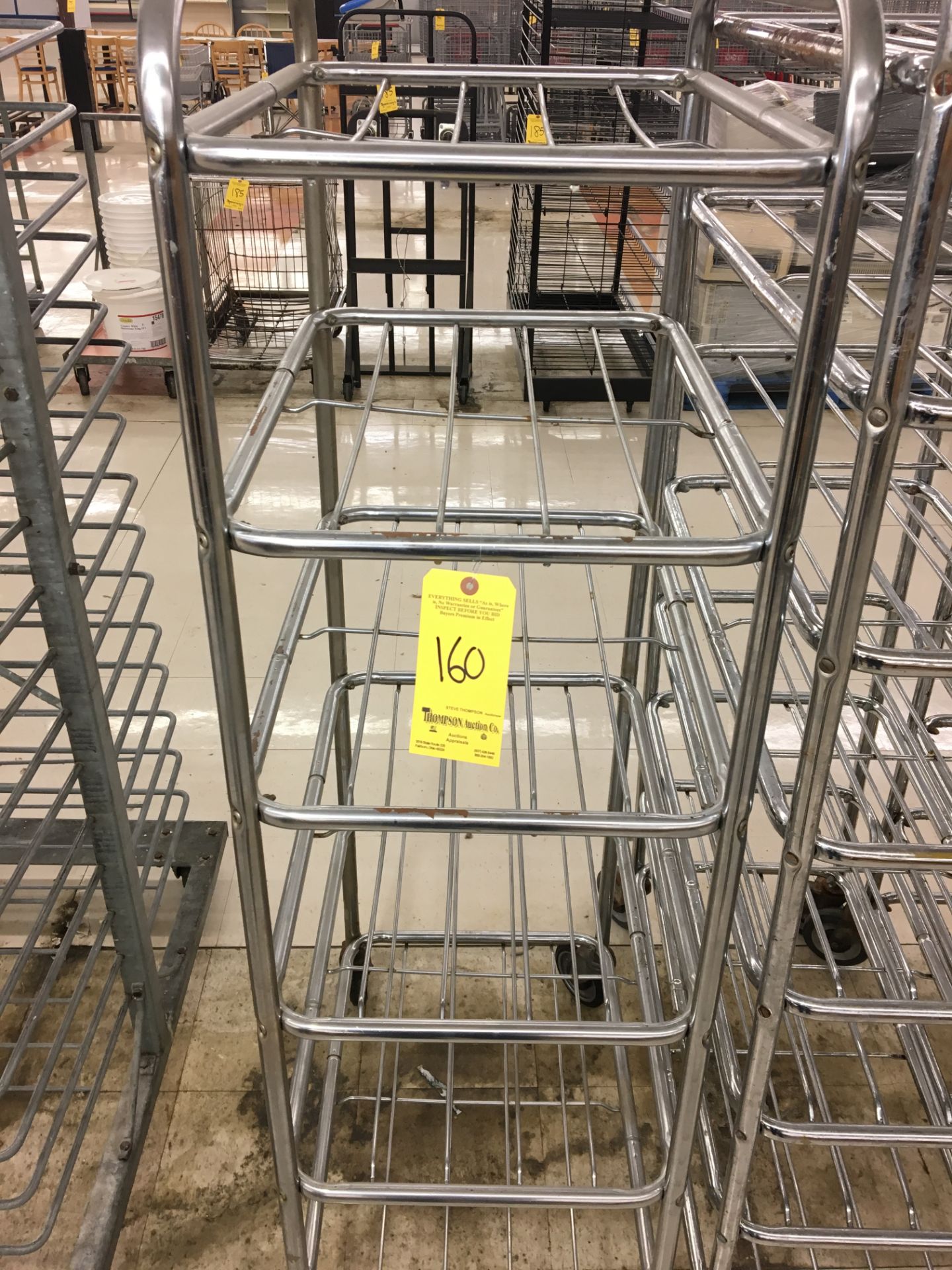 Metal Rack/Cart on Rollers